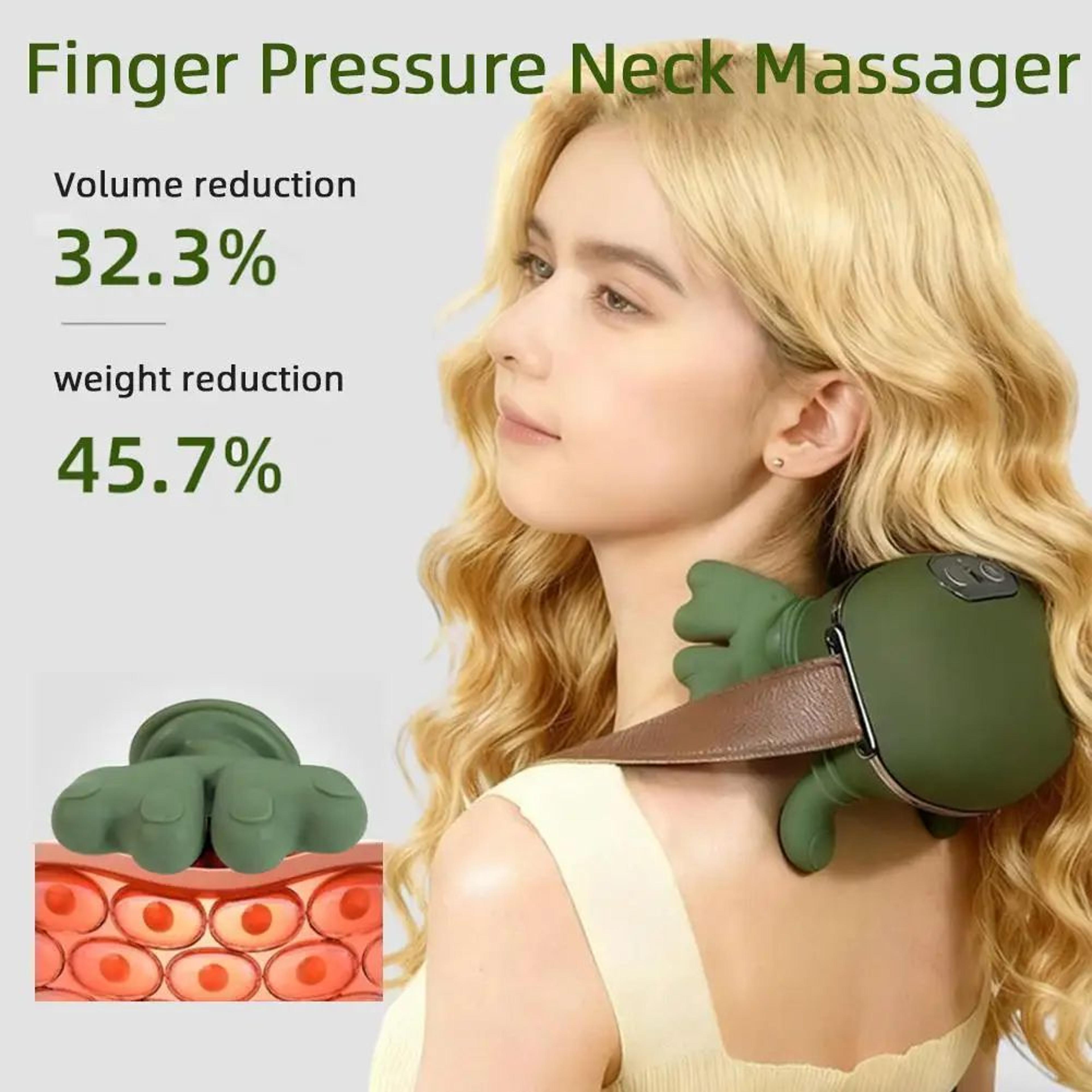 ReliefPro 3Level Bionic Kneading Massager Neck  Back Pillow FullBody Electric Massage 3