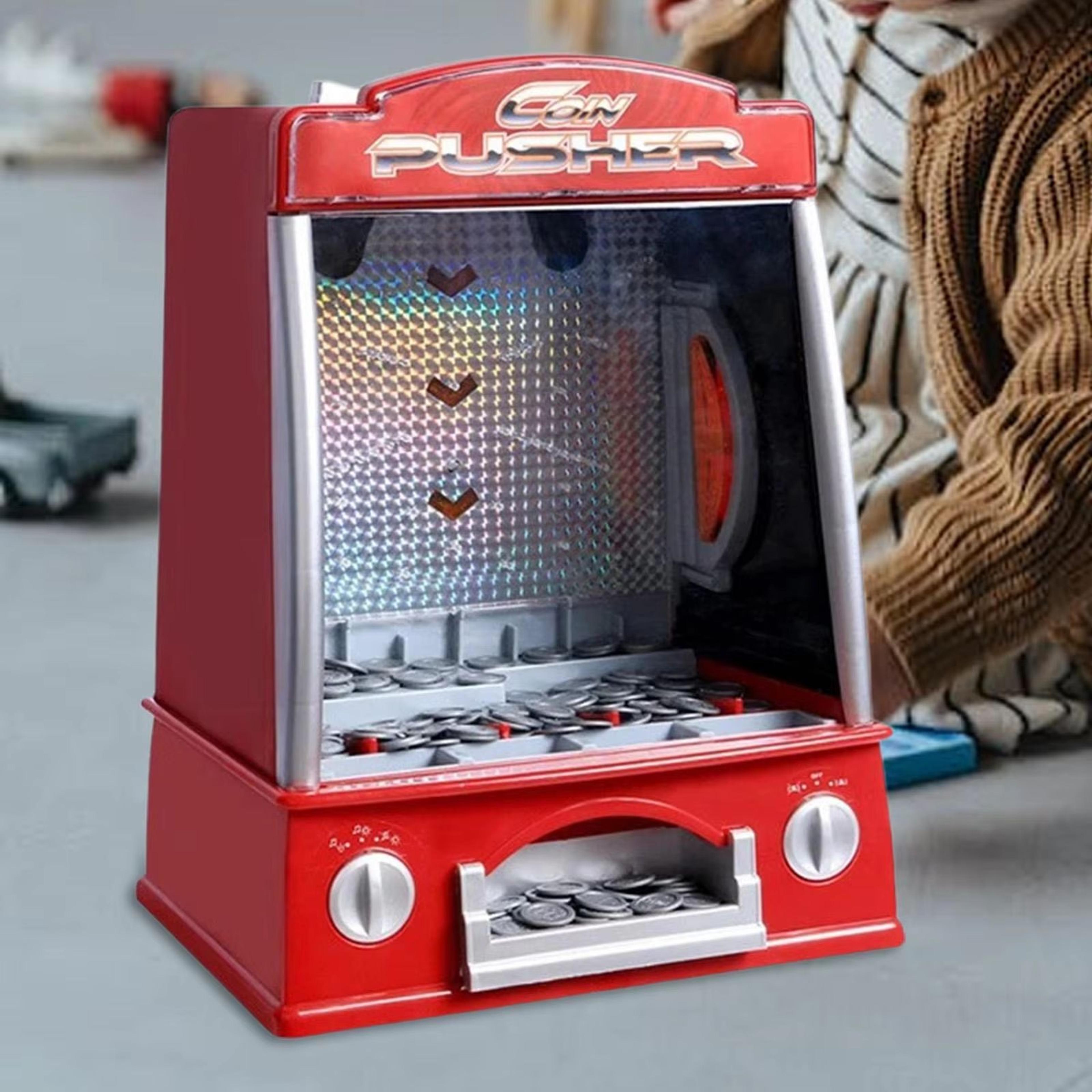 Electronic Arcade Game Machine With 150 Tokens Music Lights Tabletop Game 1
