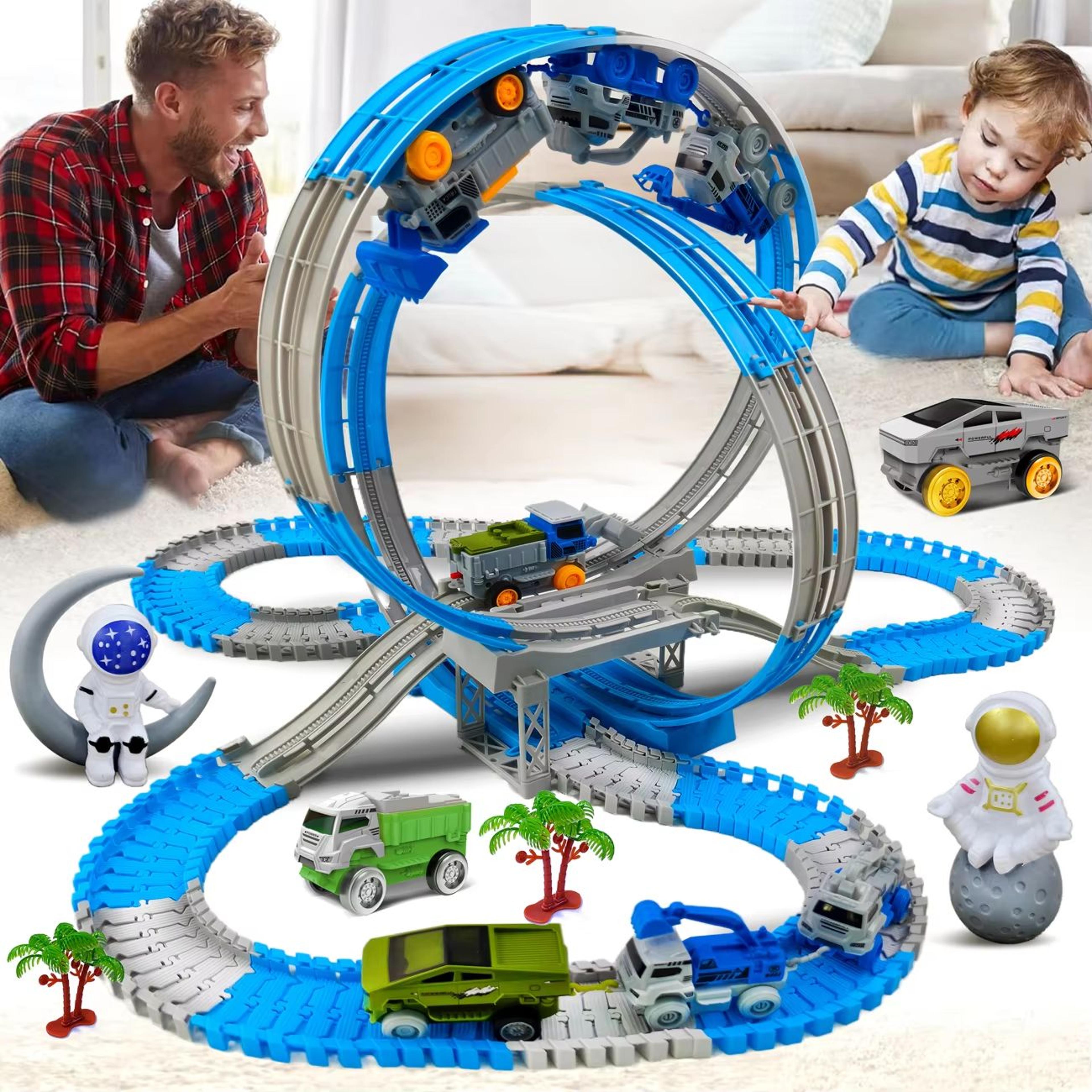 Space Track Magic Climbing Bendable Flexible Race Track Toy For Kids 0
