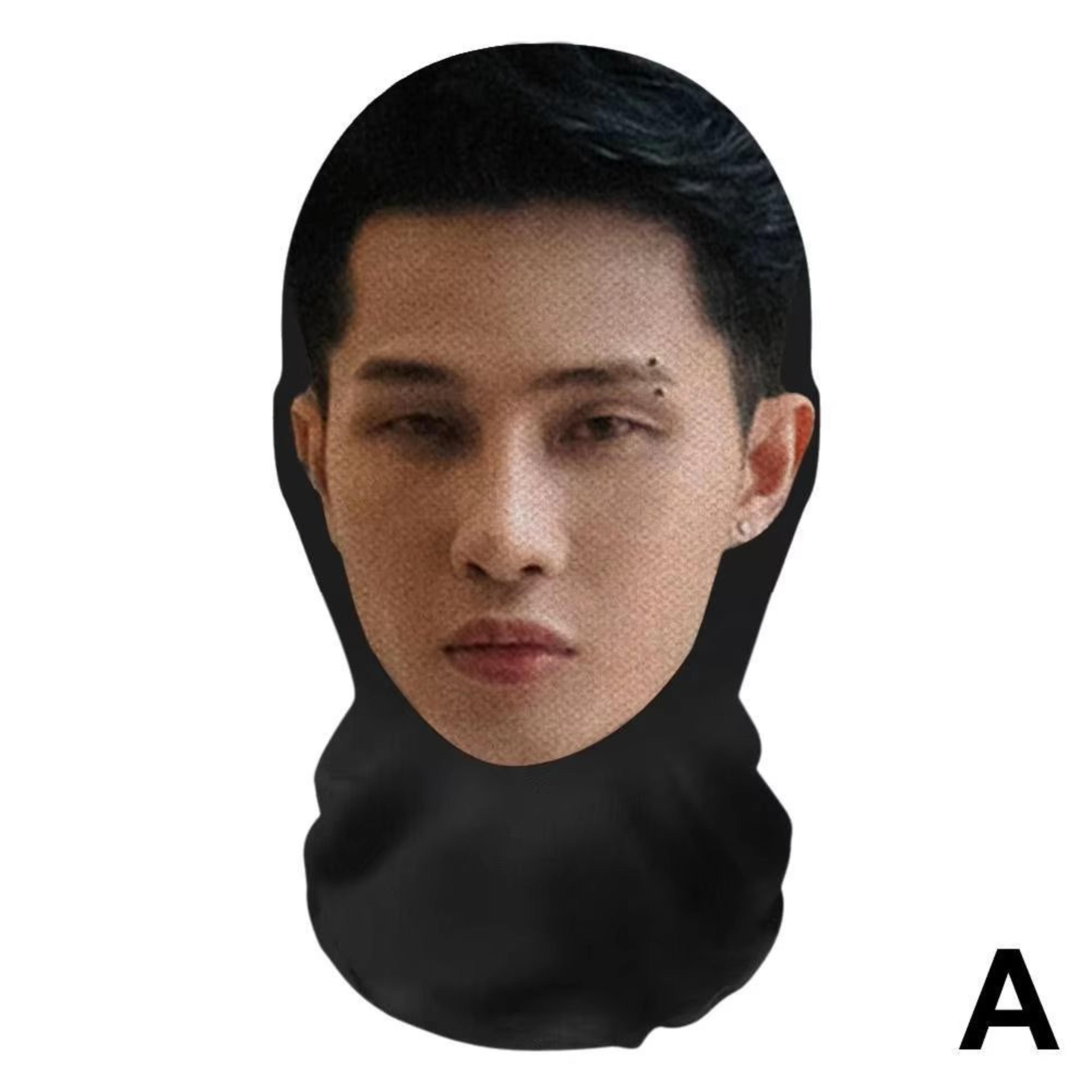 MeshVision 3D Printed Full Face Elastic Mesh Mask Unisex Cosplay  Party Balaclava Headwear 10
