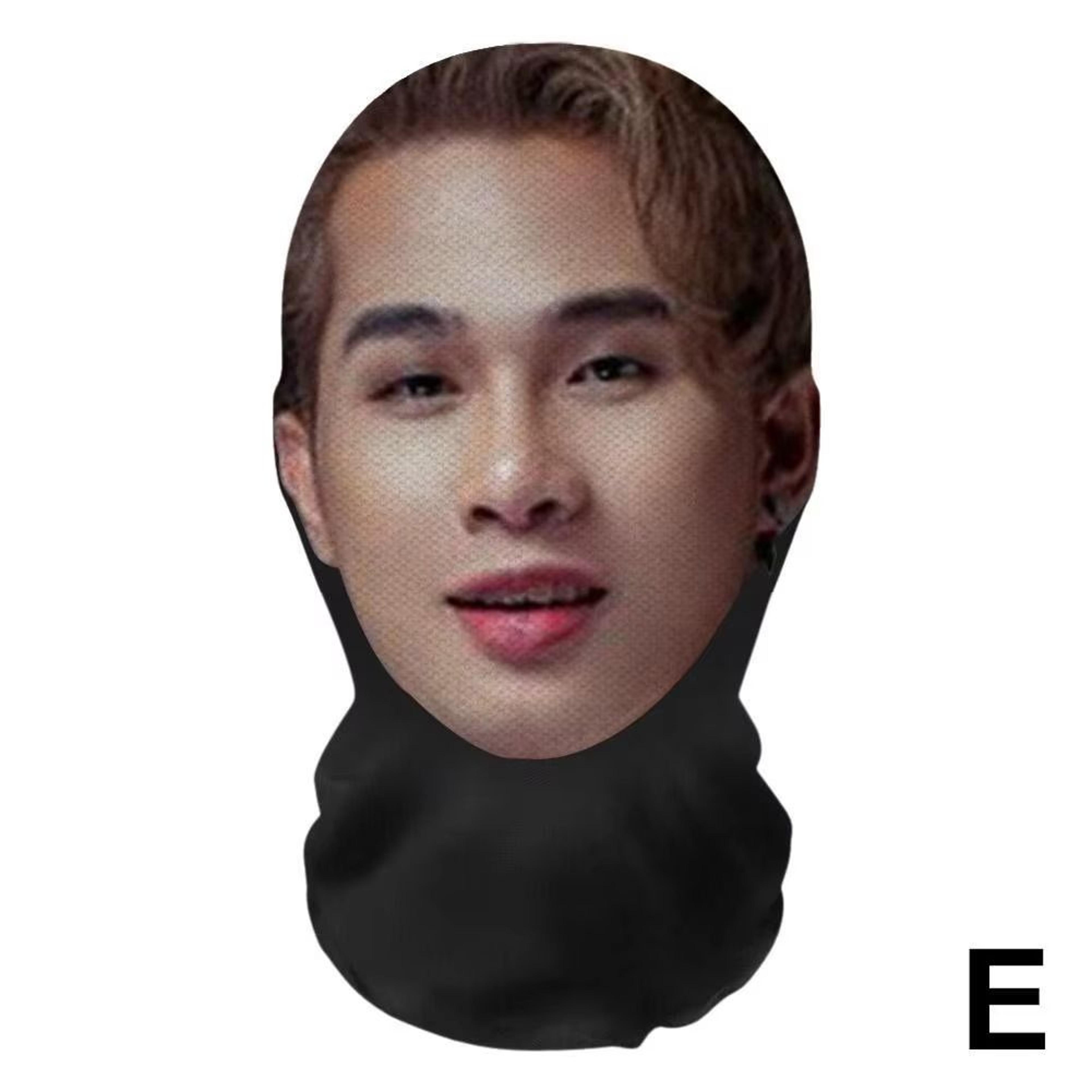 MeshVision 3D Printed Full Face Elastic Mesh Mask Unisex Cosplay  Party Balaclava Headwear 14