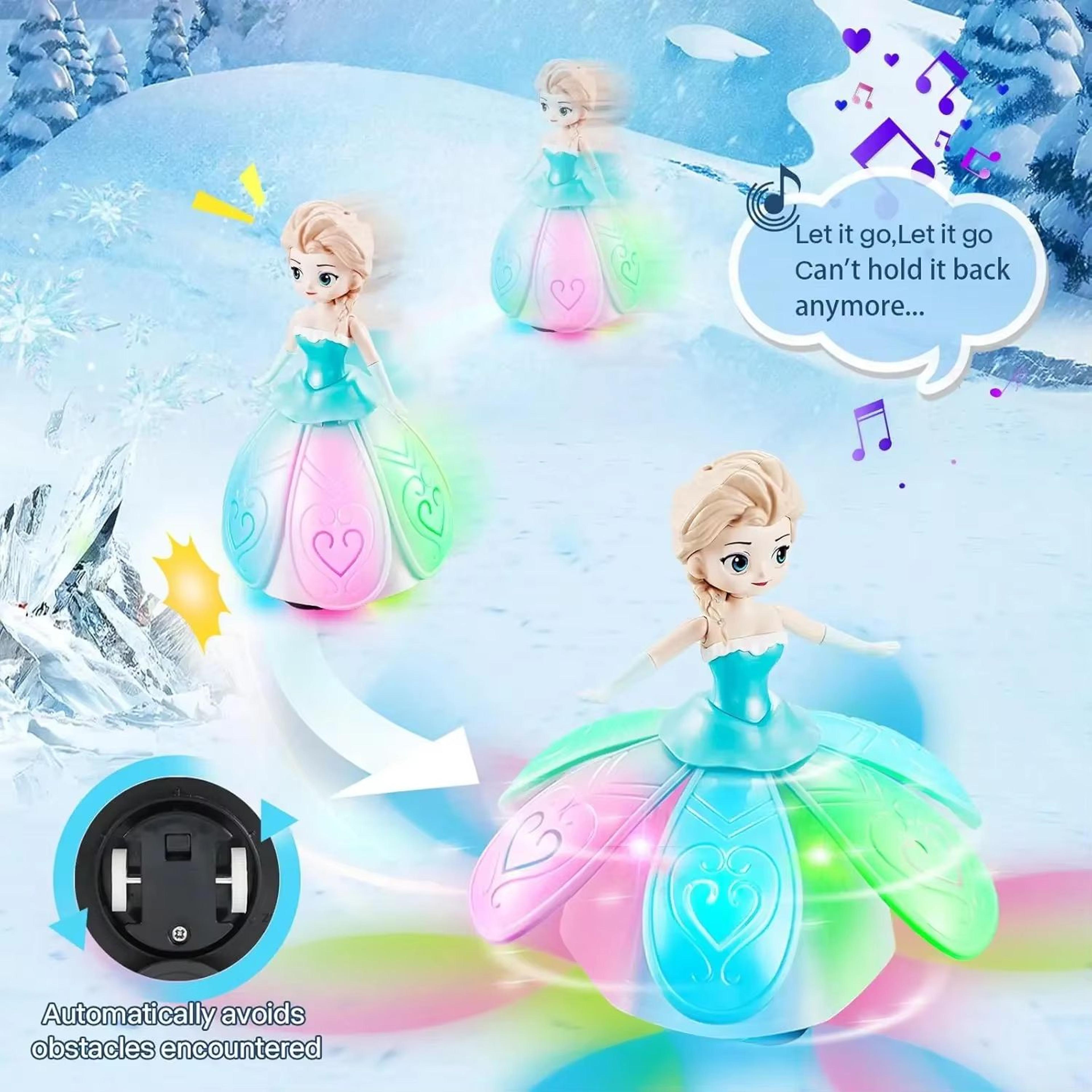 Dancing Princess Interactive Spin Robot Toy With Lights  Music For Kids 2