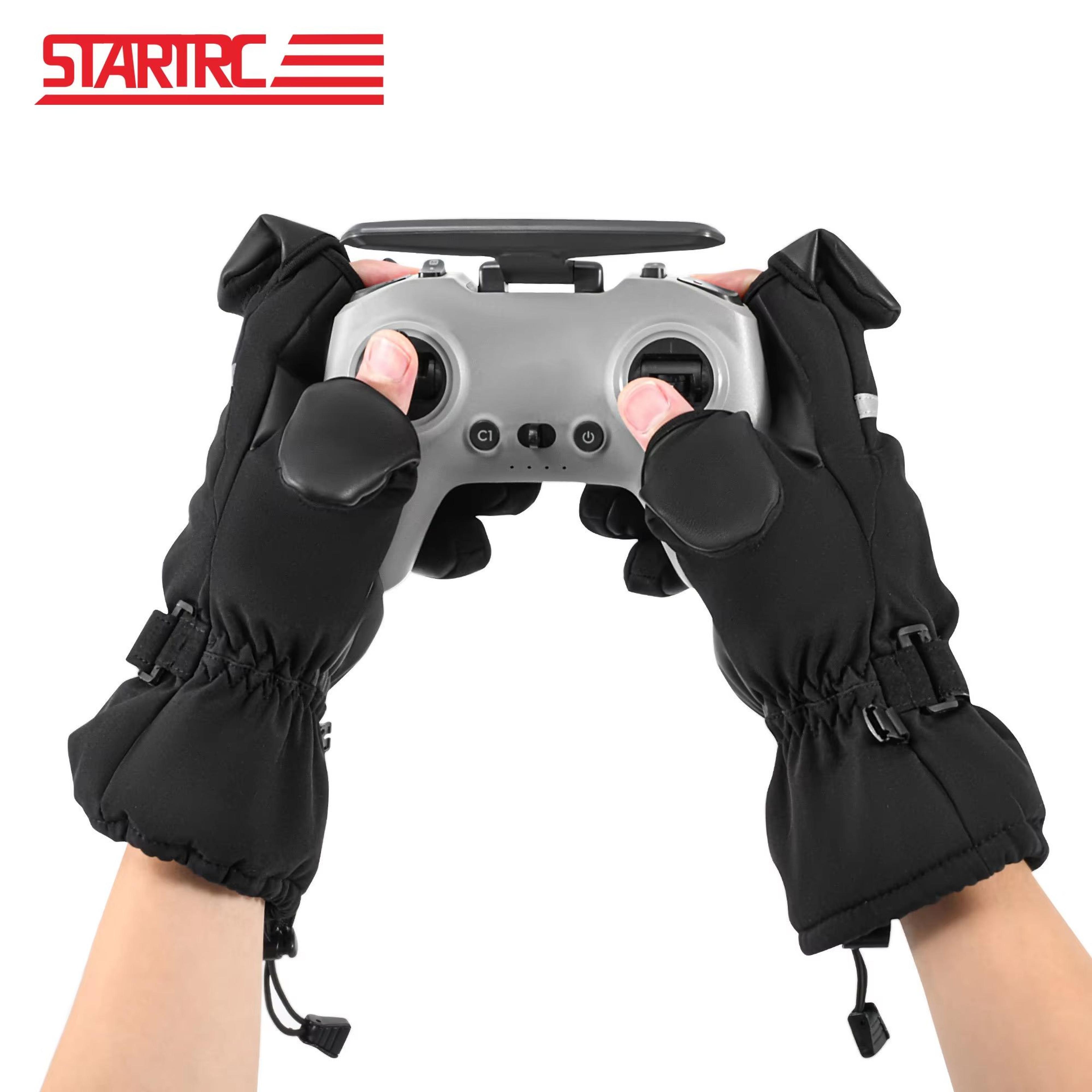 STARTRC Universal Winter Drone Flight Gloves V2  Warm Pilot Gloves For DJI Controllers 0