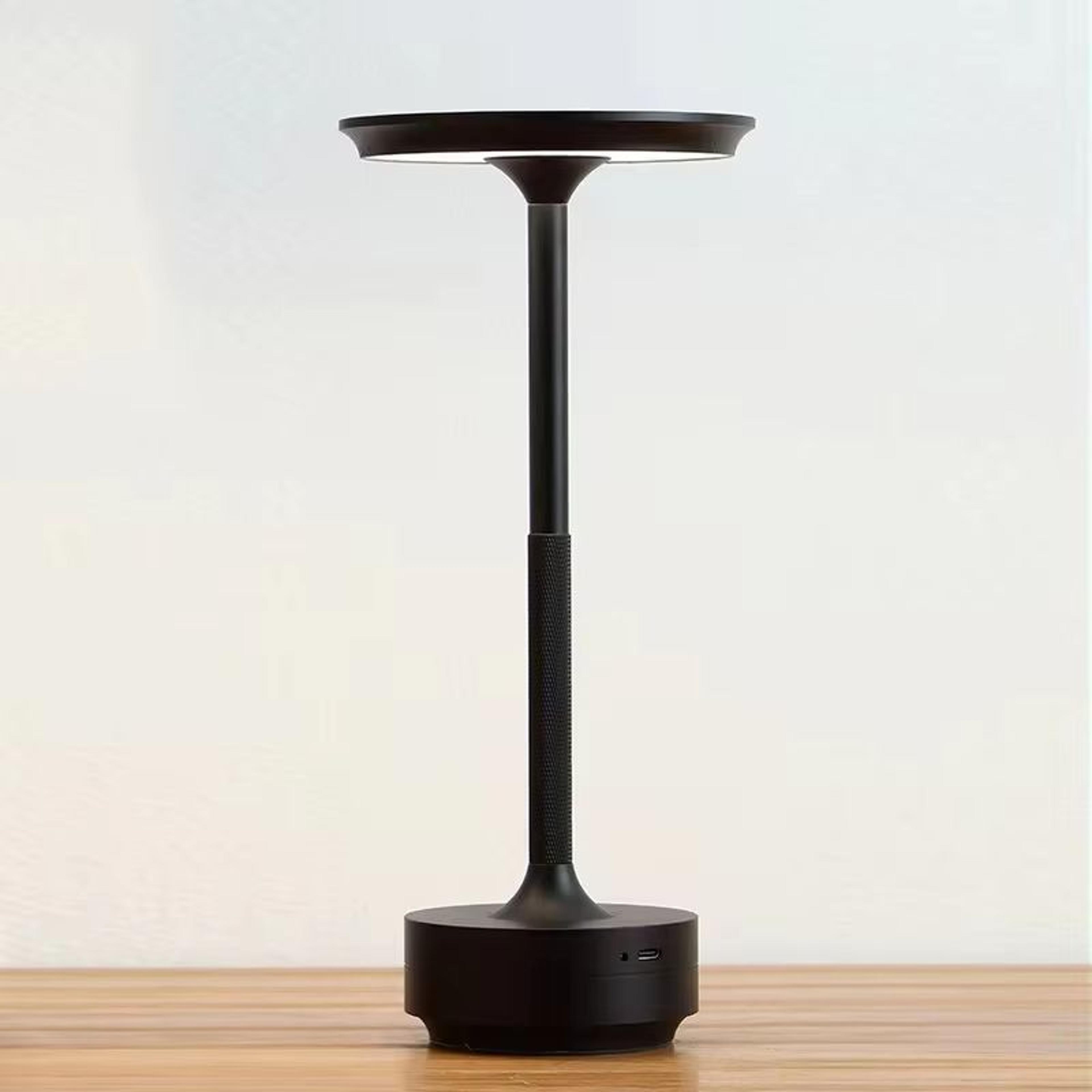 Portable Wireless USB Charging LED Desk Lamp  Touch Dimming Ambient Table Light For Home Bar Restau 7