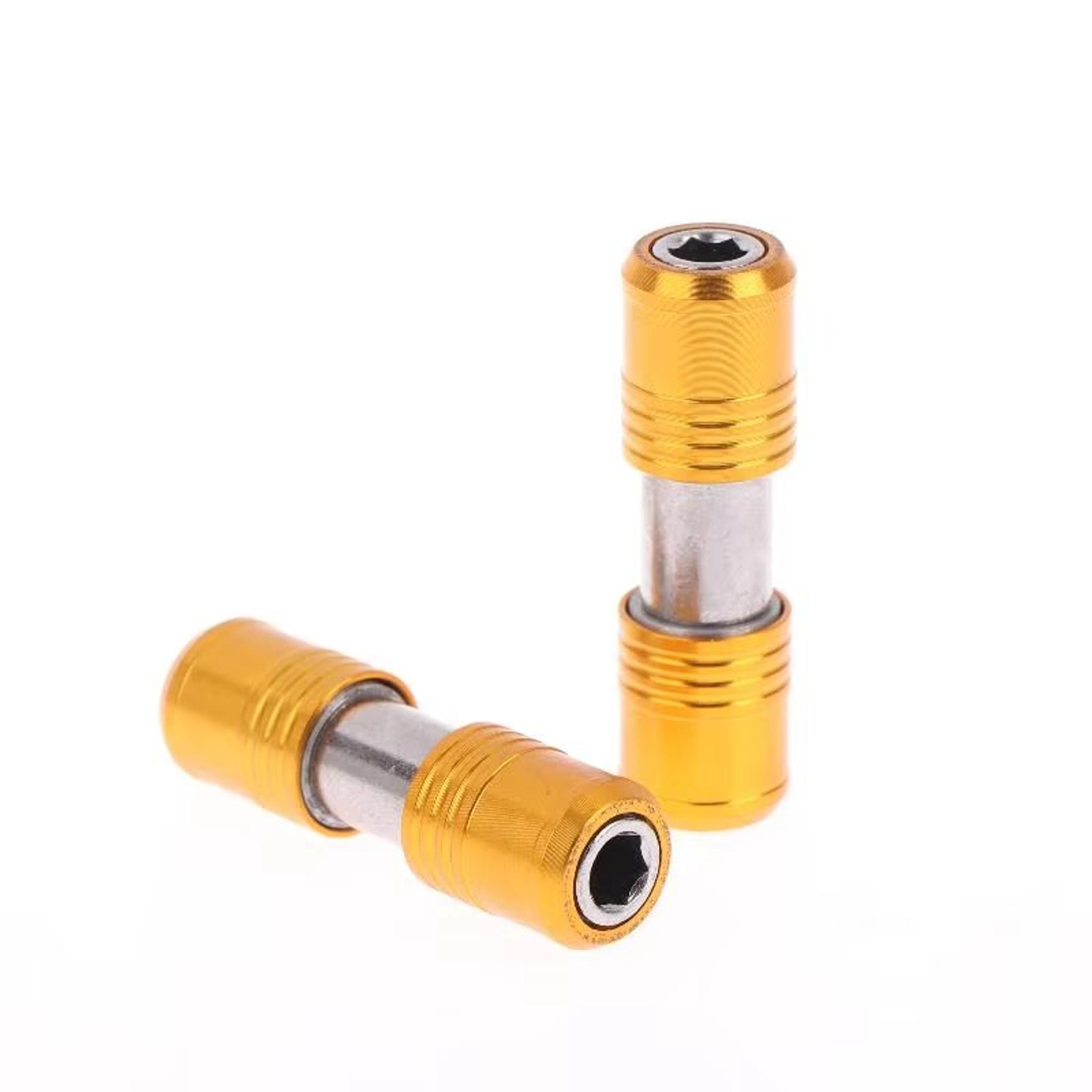 Portable Double Ended Bit Holder 14 Inch Hex Quick Release Drill Bit Adapter Extension Rod For Elec 4