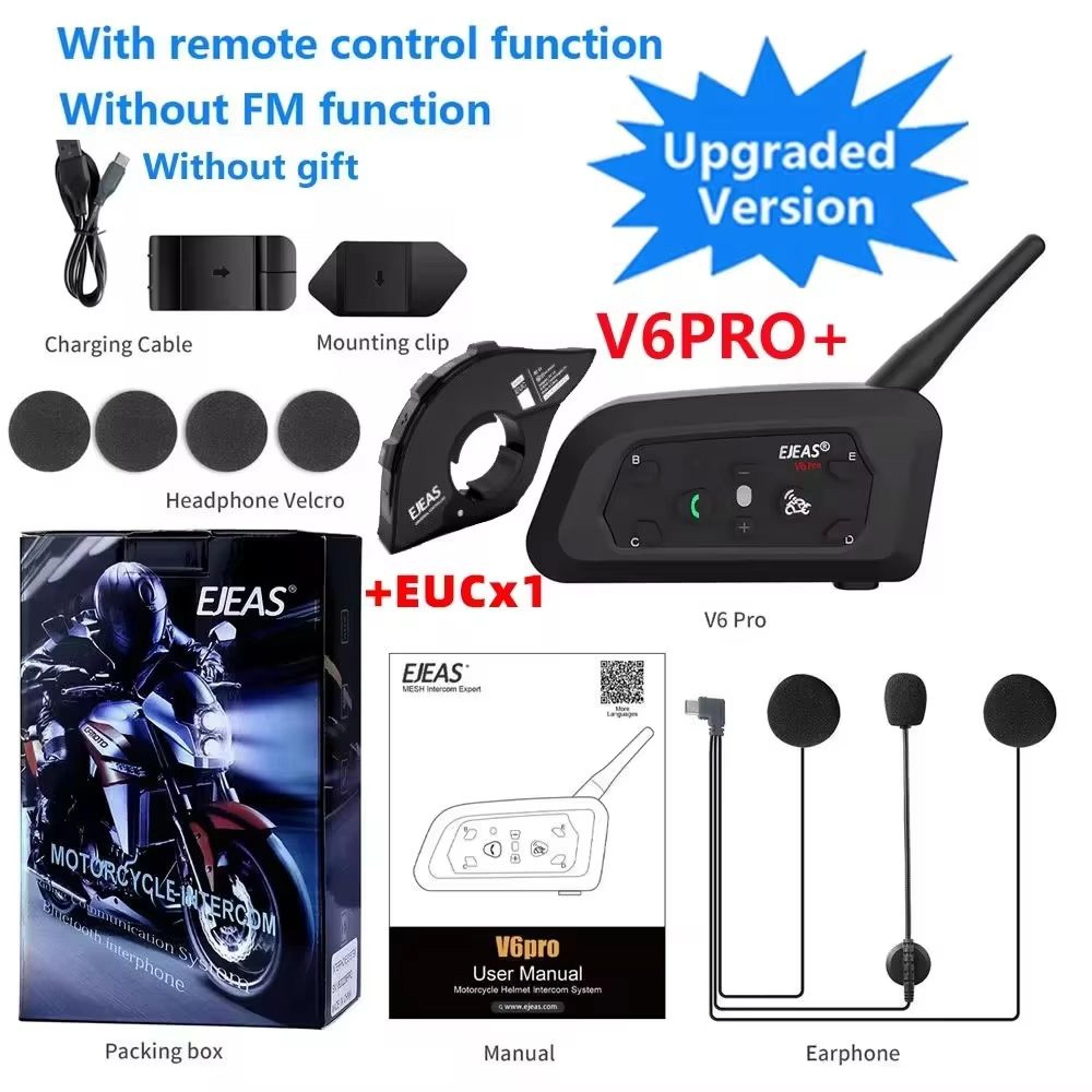 Why Riders Choose The EJEAS V6 Pro Bluetooth Helmet Intercom 8
