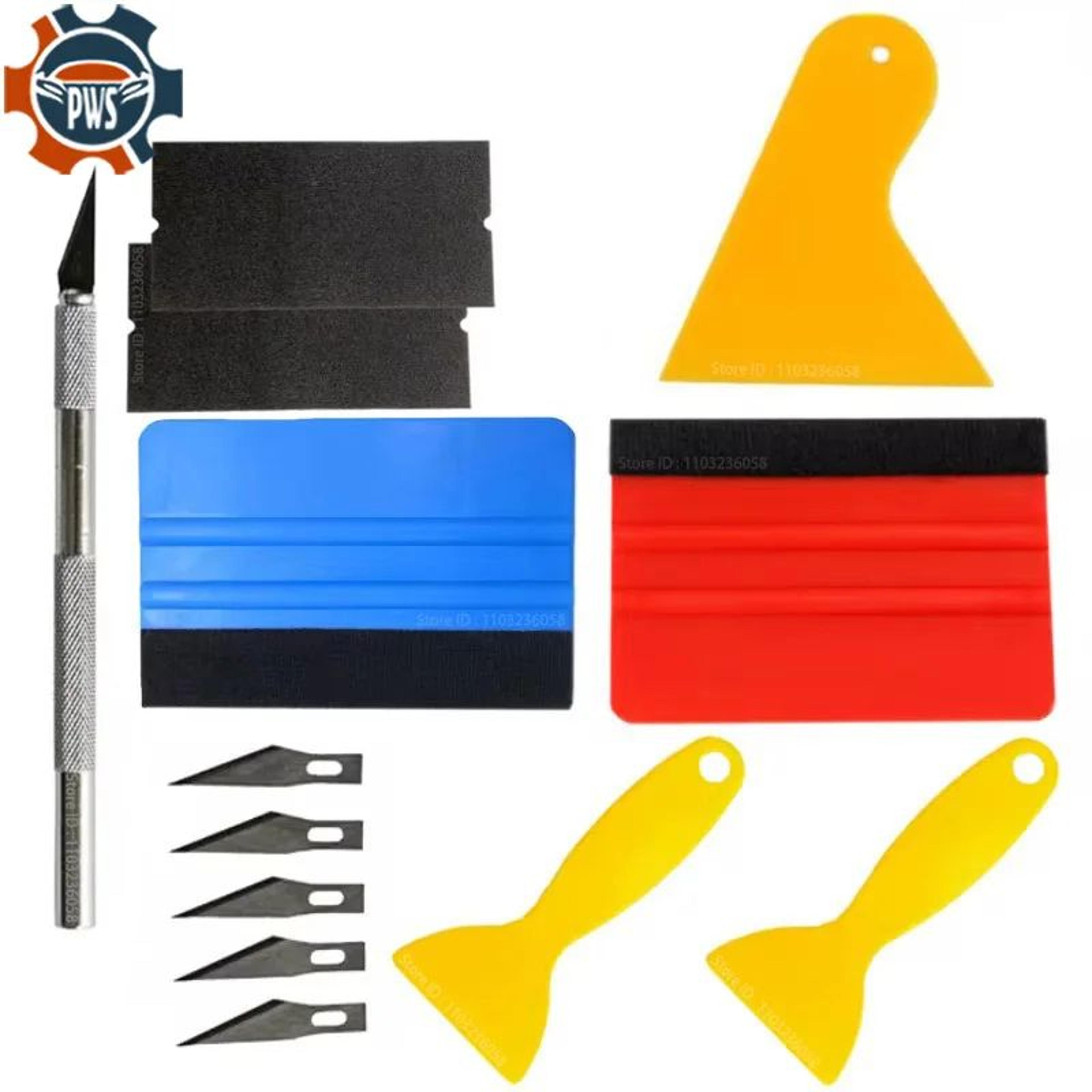 PWS Car Wrap  Tint Tool Kit  Vinyl Wrap  Window Tint Film Installation Cutter Aid Set 0