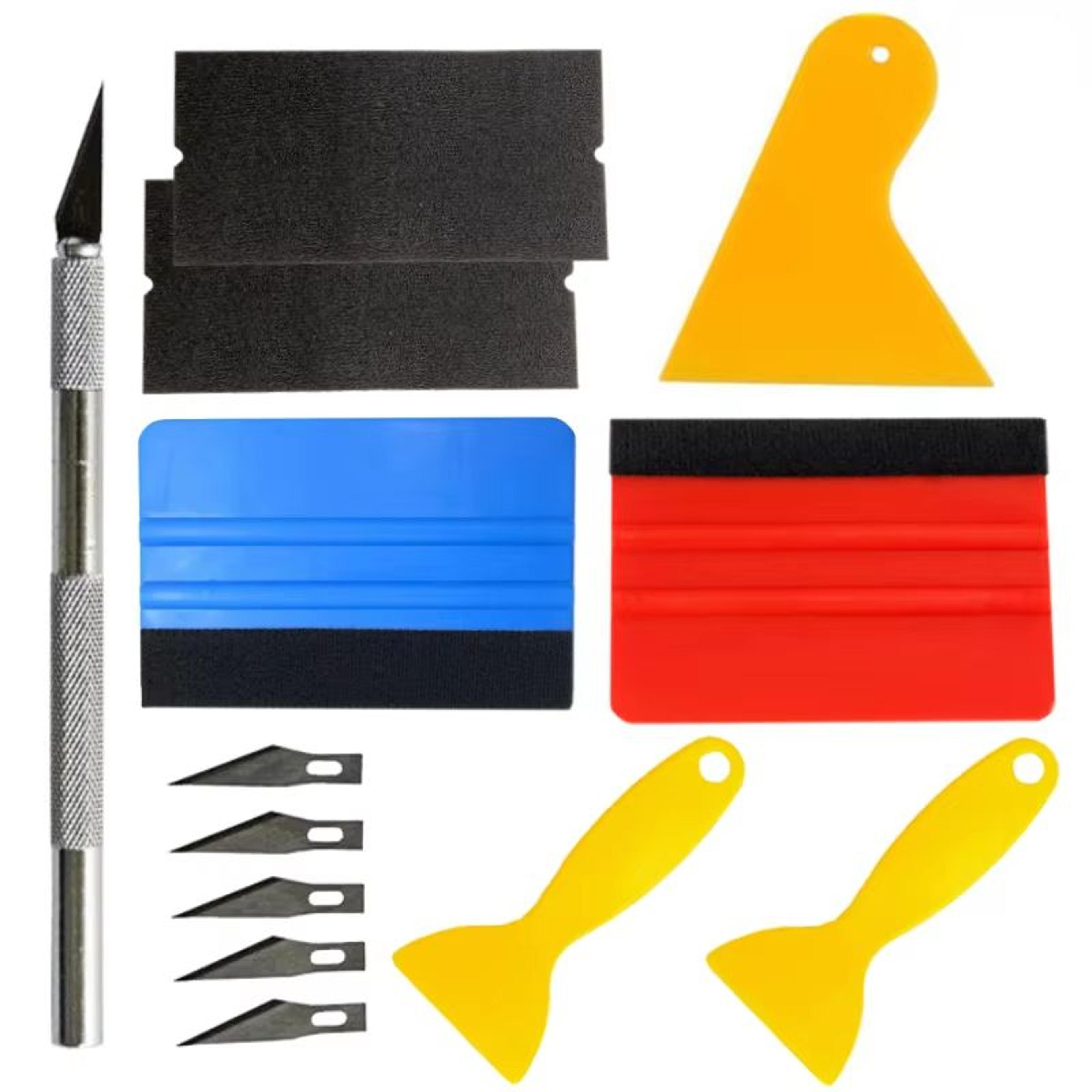 PWS Car Wrap  Tint Tool Kit  Vinyl Wrap  Window Tint Film Installation Cutter Aid Set 6