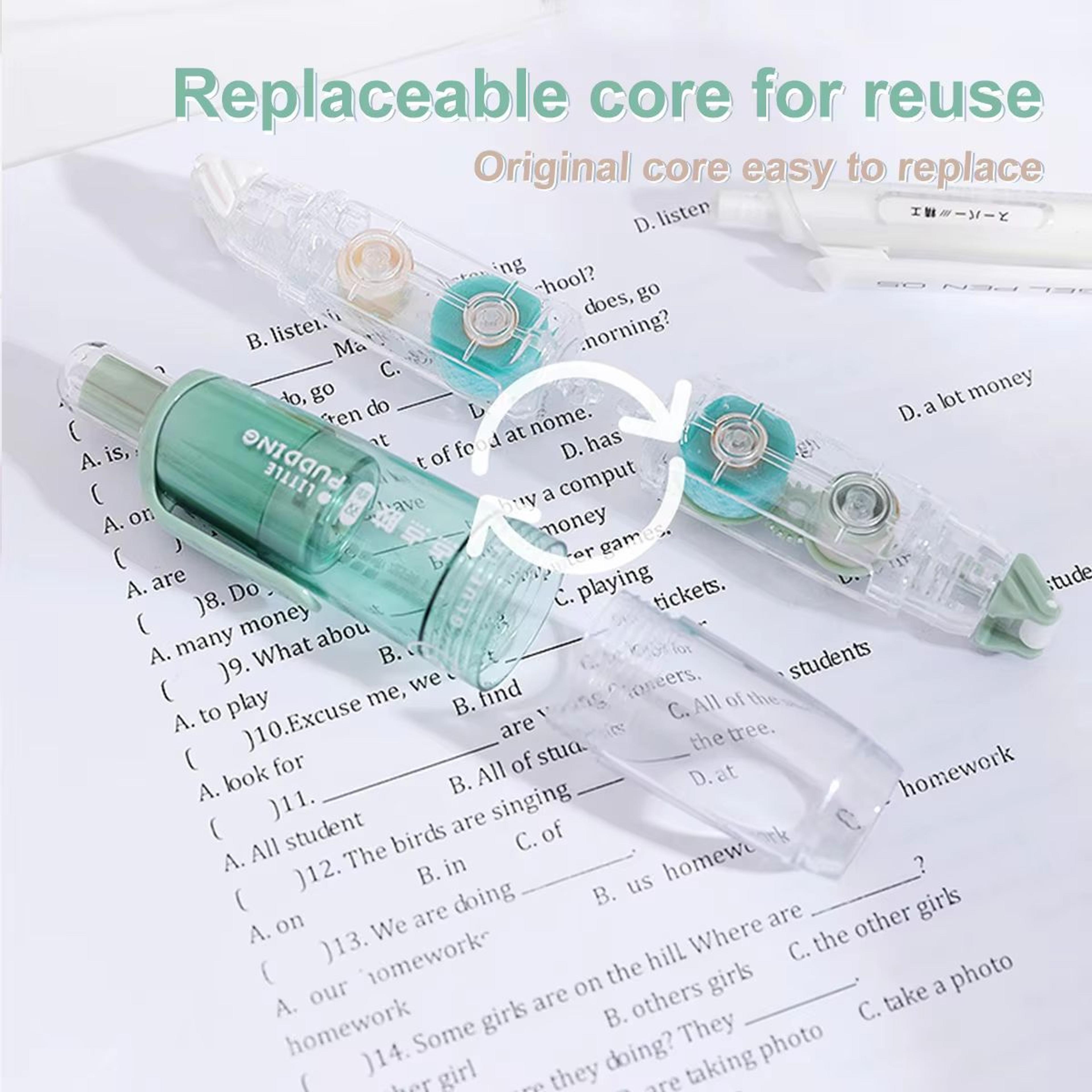 MultiPack Transparent Dot Glue Tape Set With Replaceable DoubleSided Refills 4