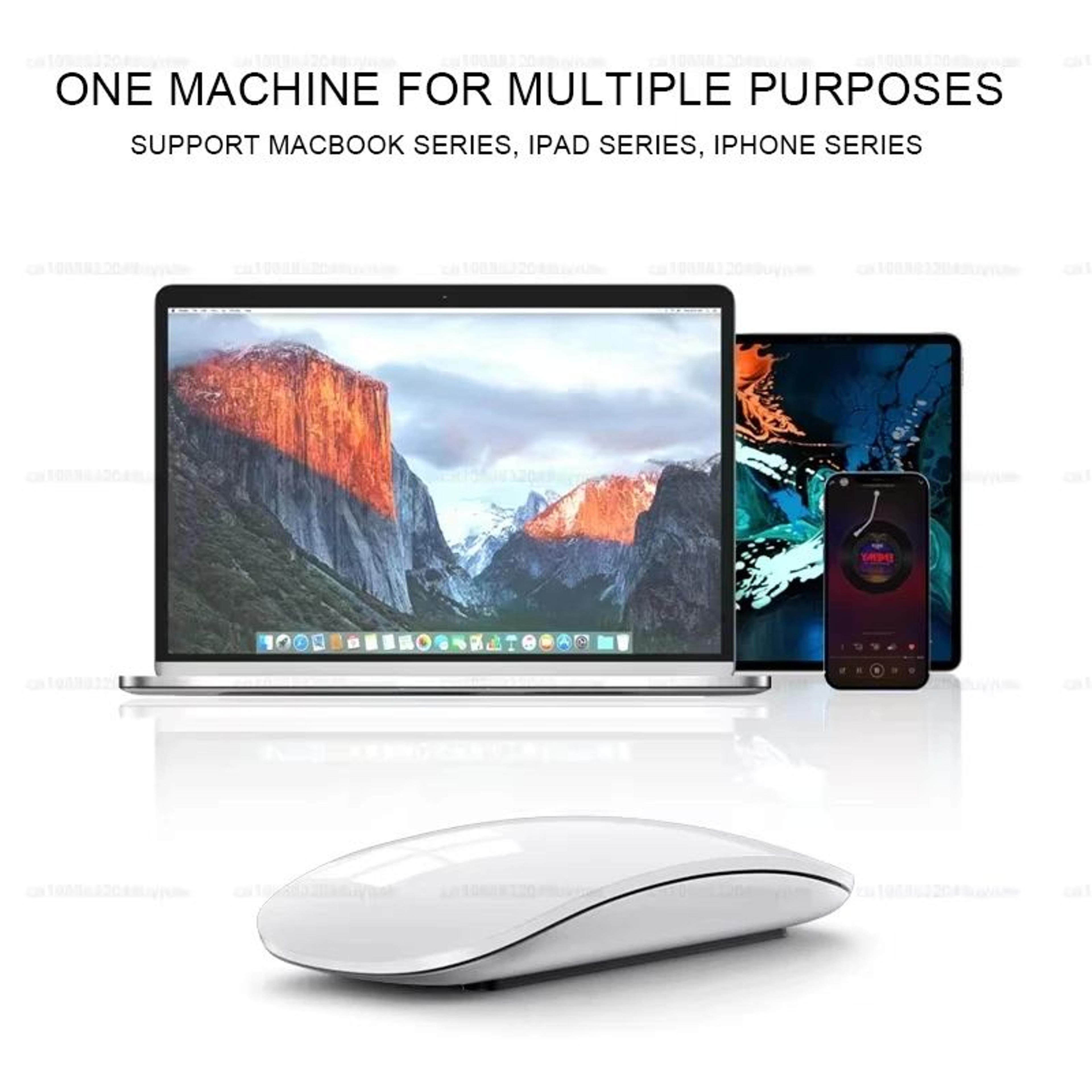 Magic Style Wireless Bluetooth Mouse With Multi Touch Gestures For MacBook IPad And Tablet Uset 1