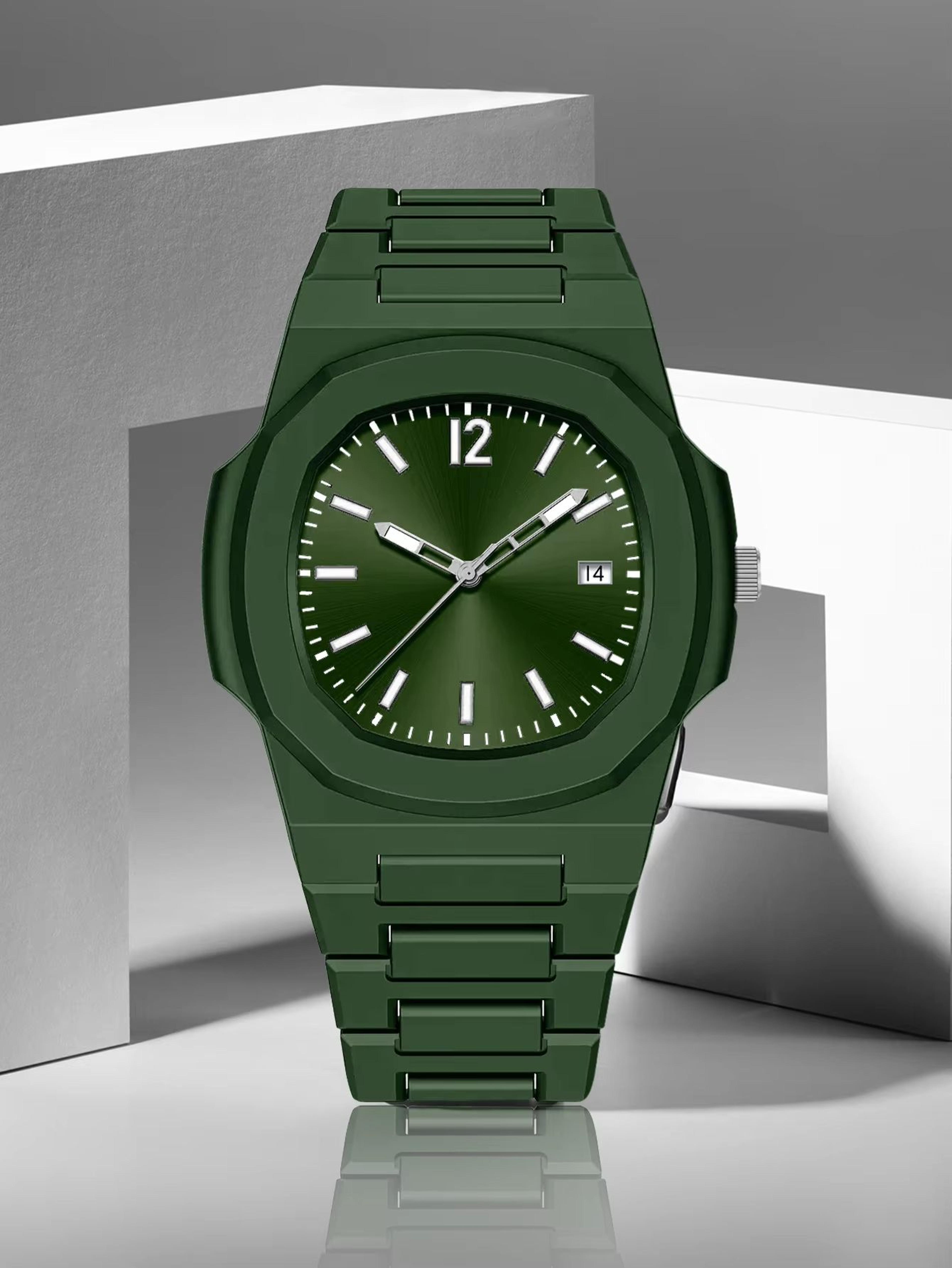 TOMI Mens Multifunction Quartz Watch With Calendar Gift Box 10