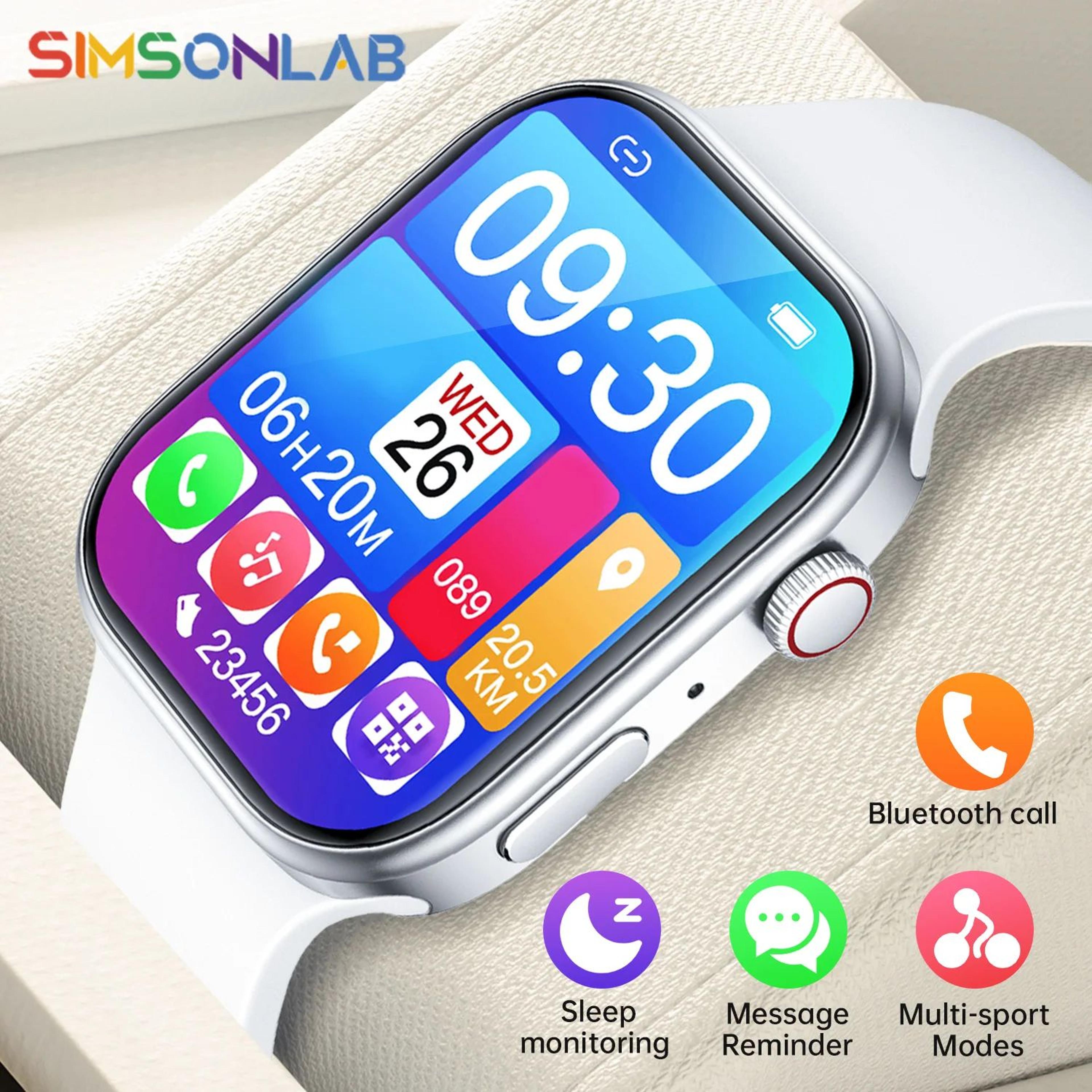 Smartwatch With 183 Inch HD Screen Bluetooth Calling And Health Monitoring 0
