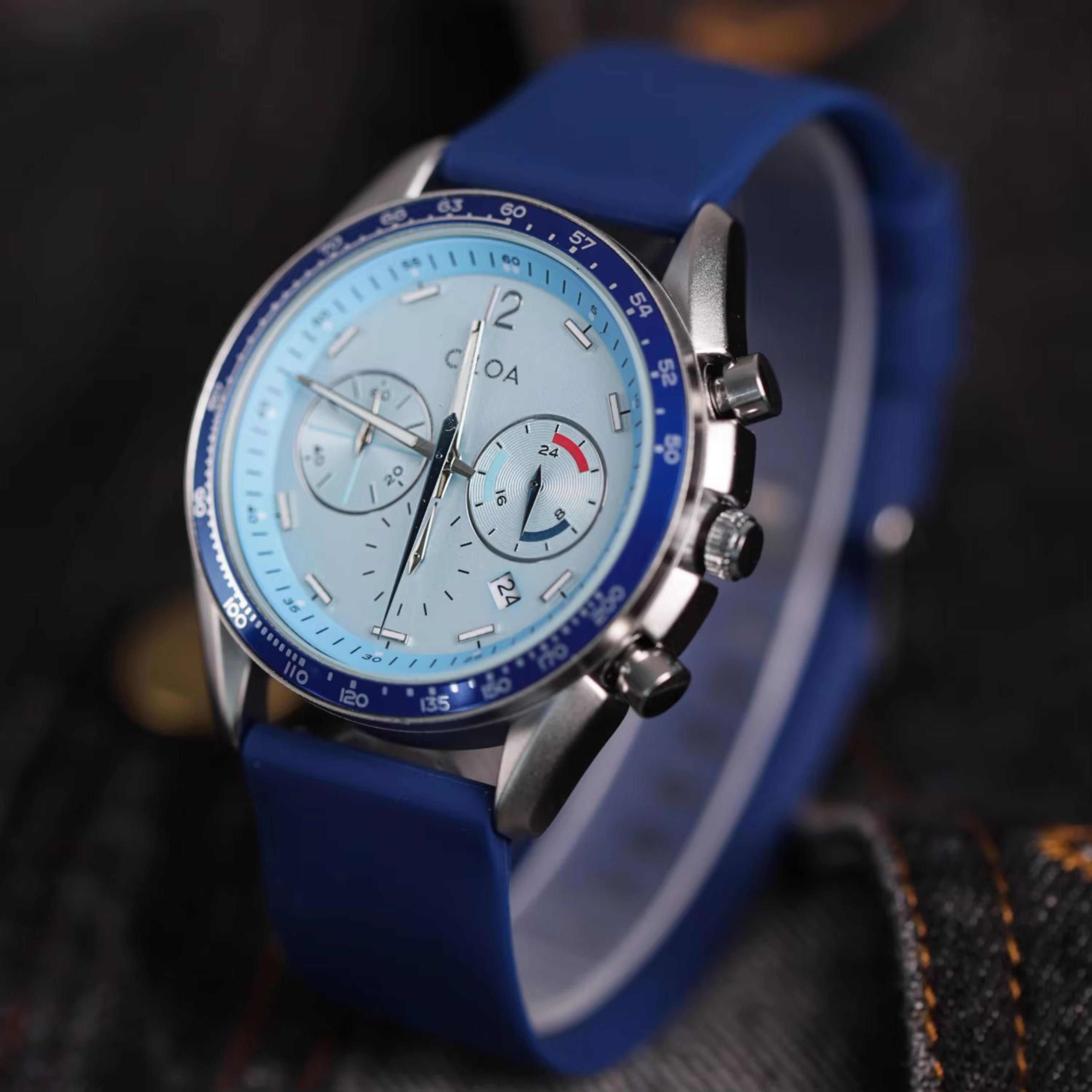 CILOA Elegant Automatic Mechanical Watch For Men Waterproof Luxury Leather Business Wristwatch 12