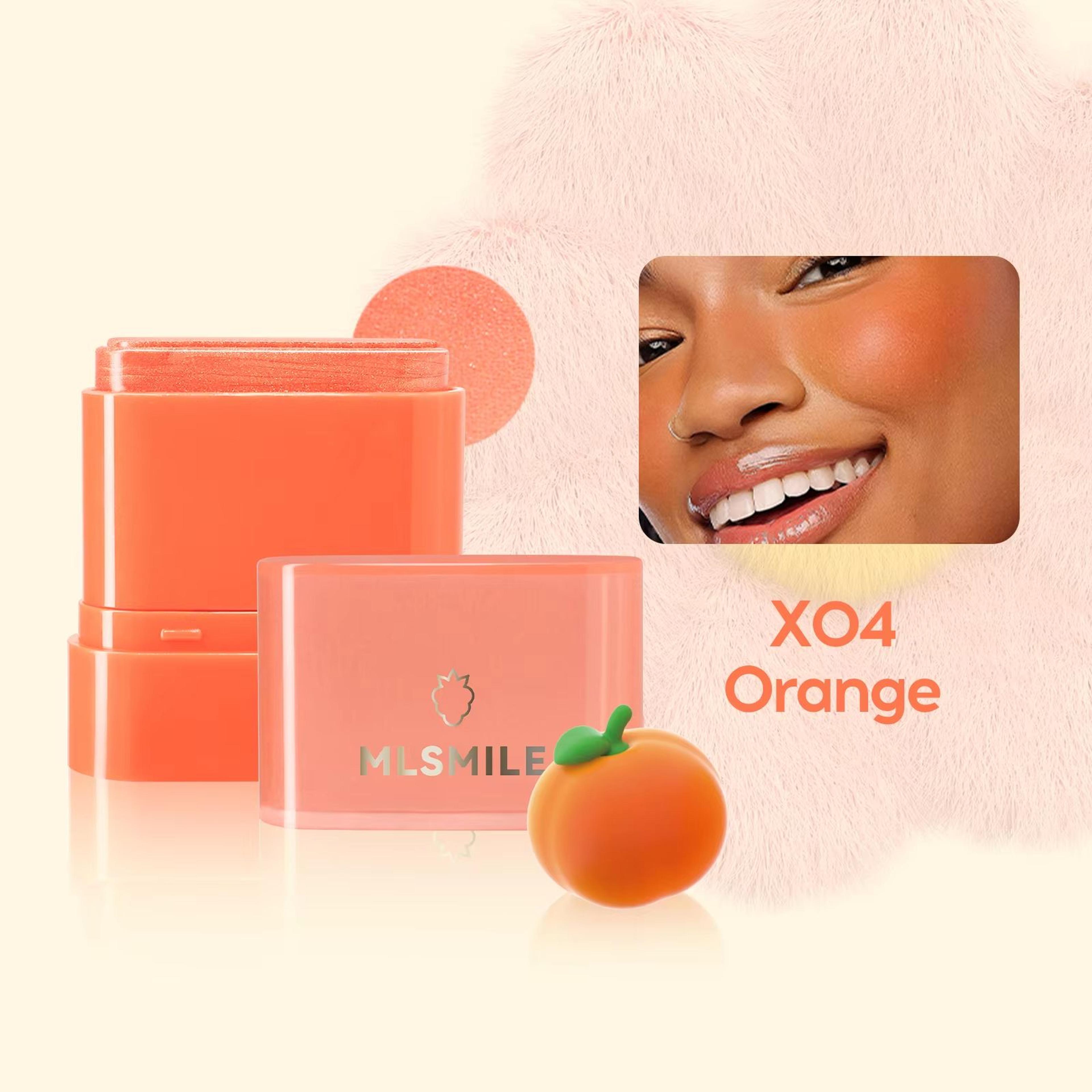 2 In 1 Lip And Cheek Blush Stick Fruit Tint Cream Blush And Lipstick Makeup Stick 9