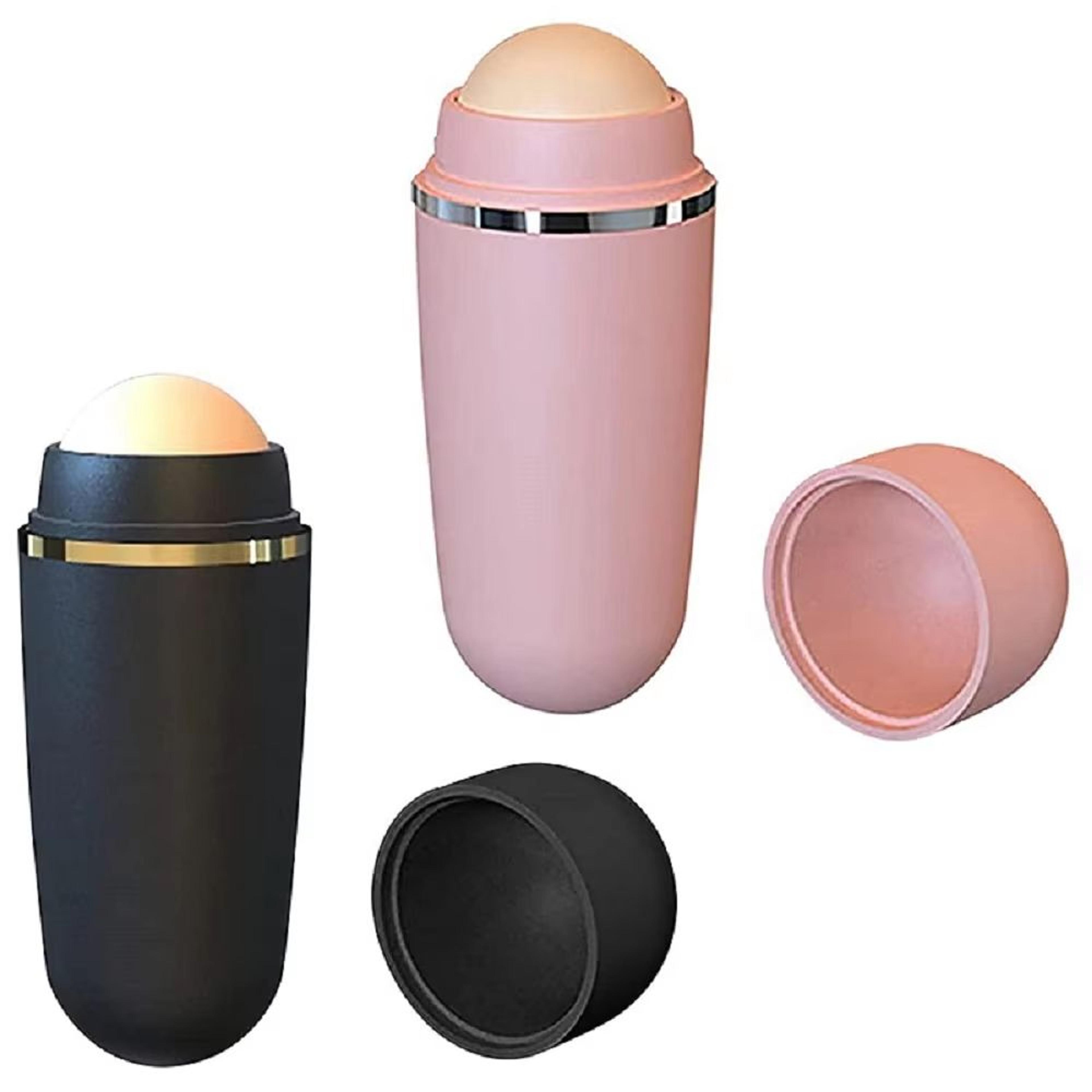 volcanic oil absorbing face roller for instant shine control