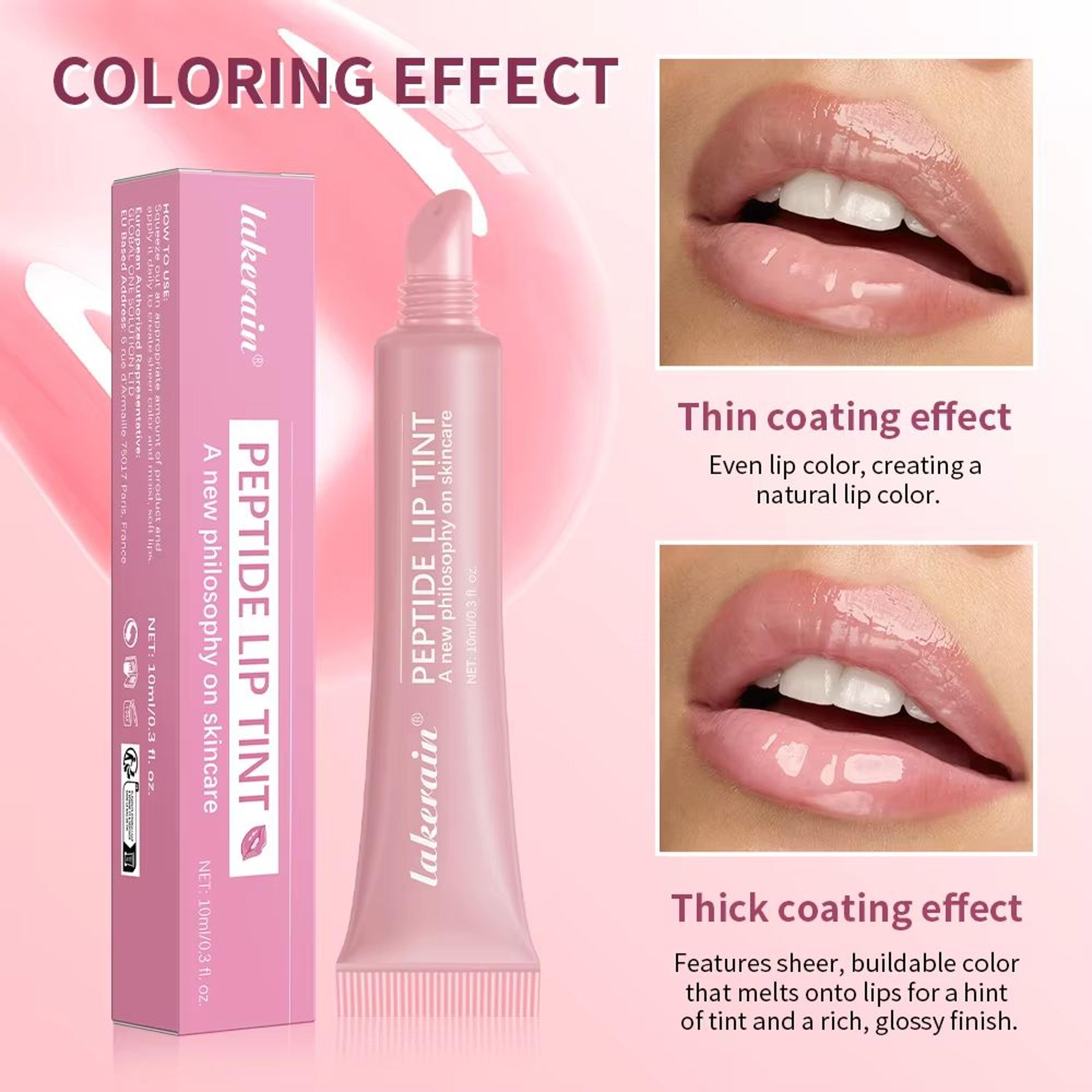 Phone Case Lip Gloss Set Long Lasting Transparent Lip Gloss Moisturizing Lip Glaze With Phone Case  2