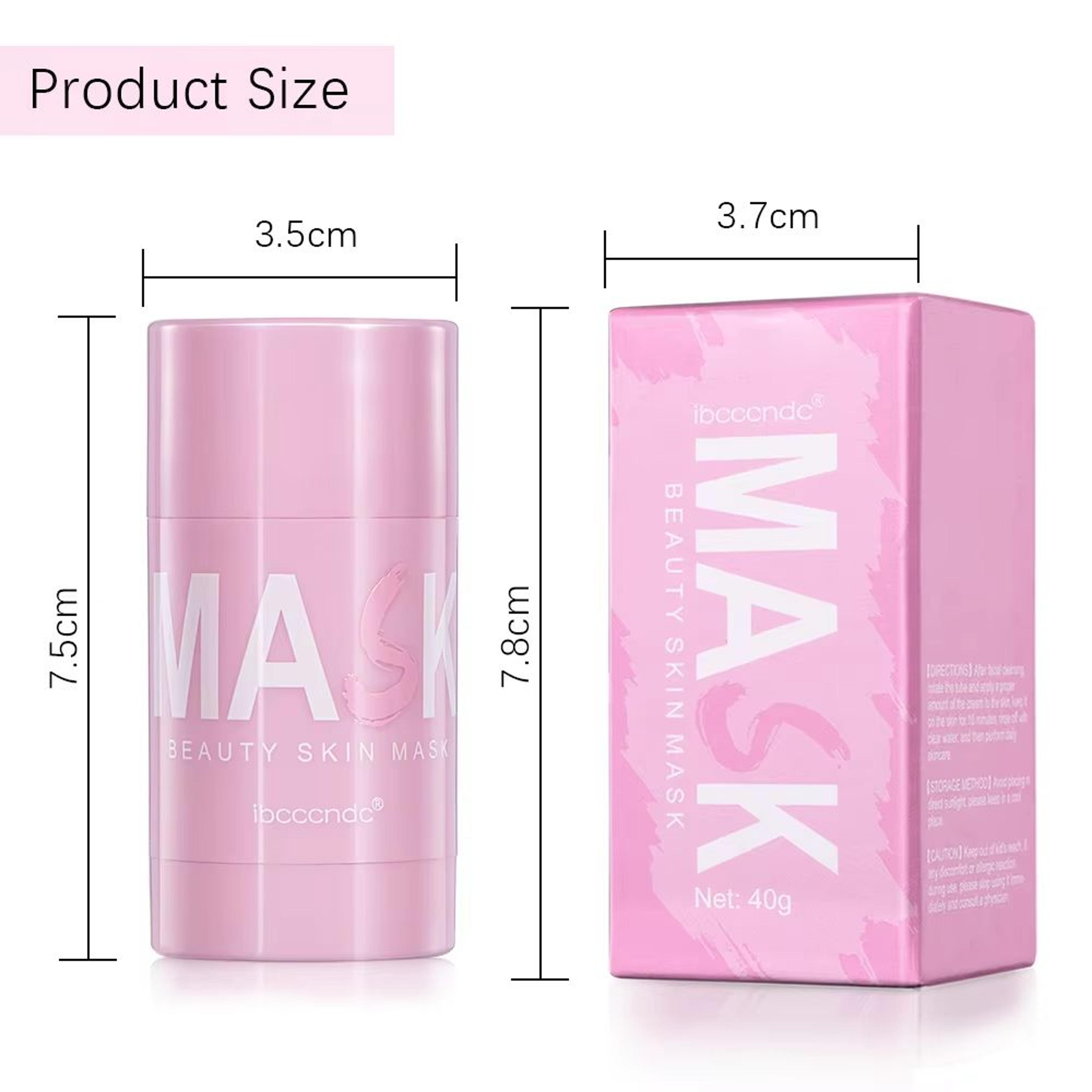 Green Tea Cleansing Mask Stick Deep Pore Green Tea Face Mask Oil Control Moisturizing Blackhead Car 4