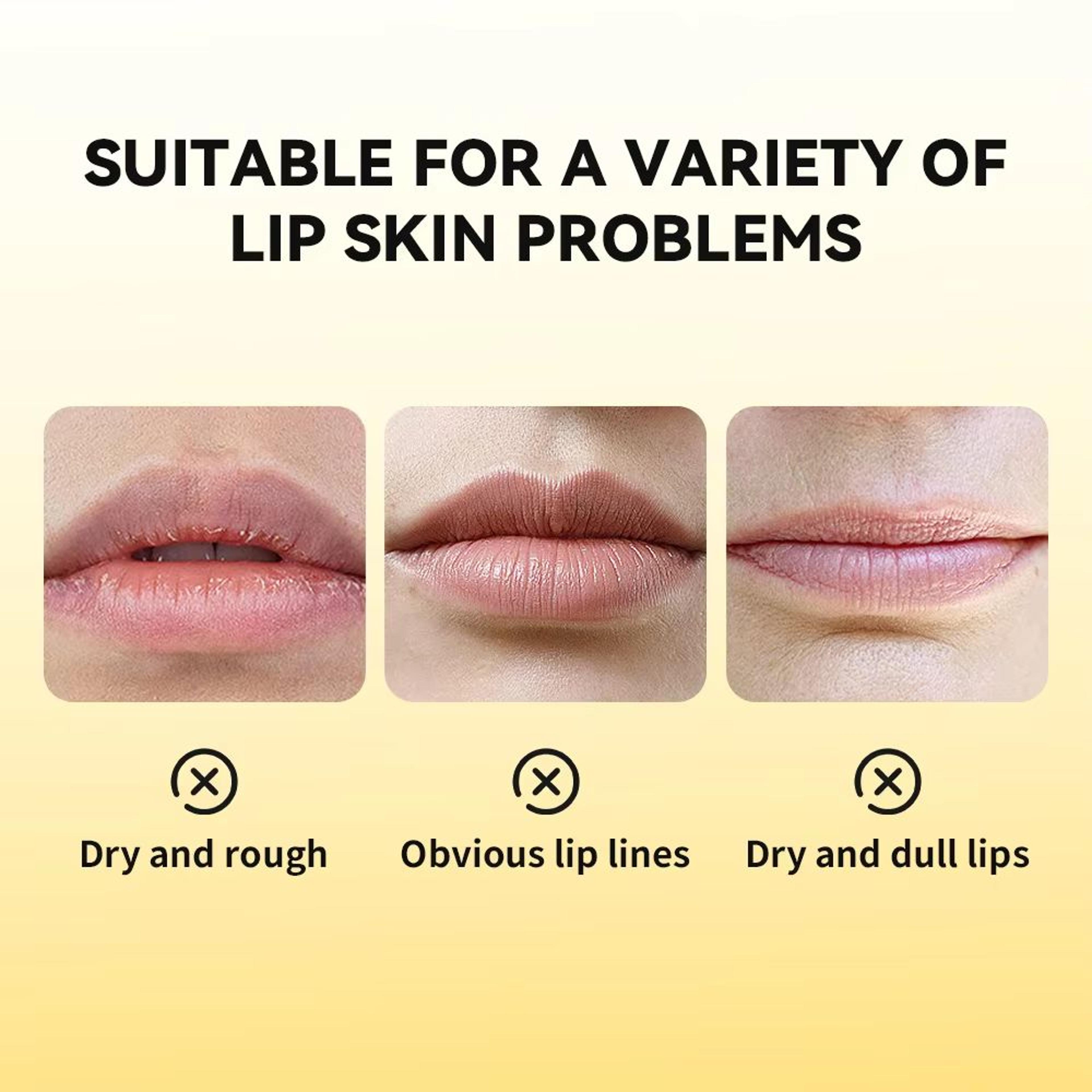 HoneyGlow Hydrating Lip Balm  Mask  Long Lasting Honey Lip Balm With Propolis Lip Mask Moisture Car 4