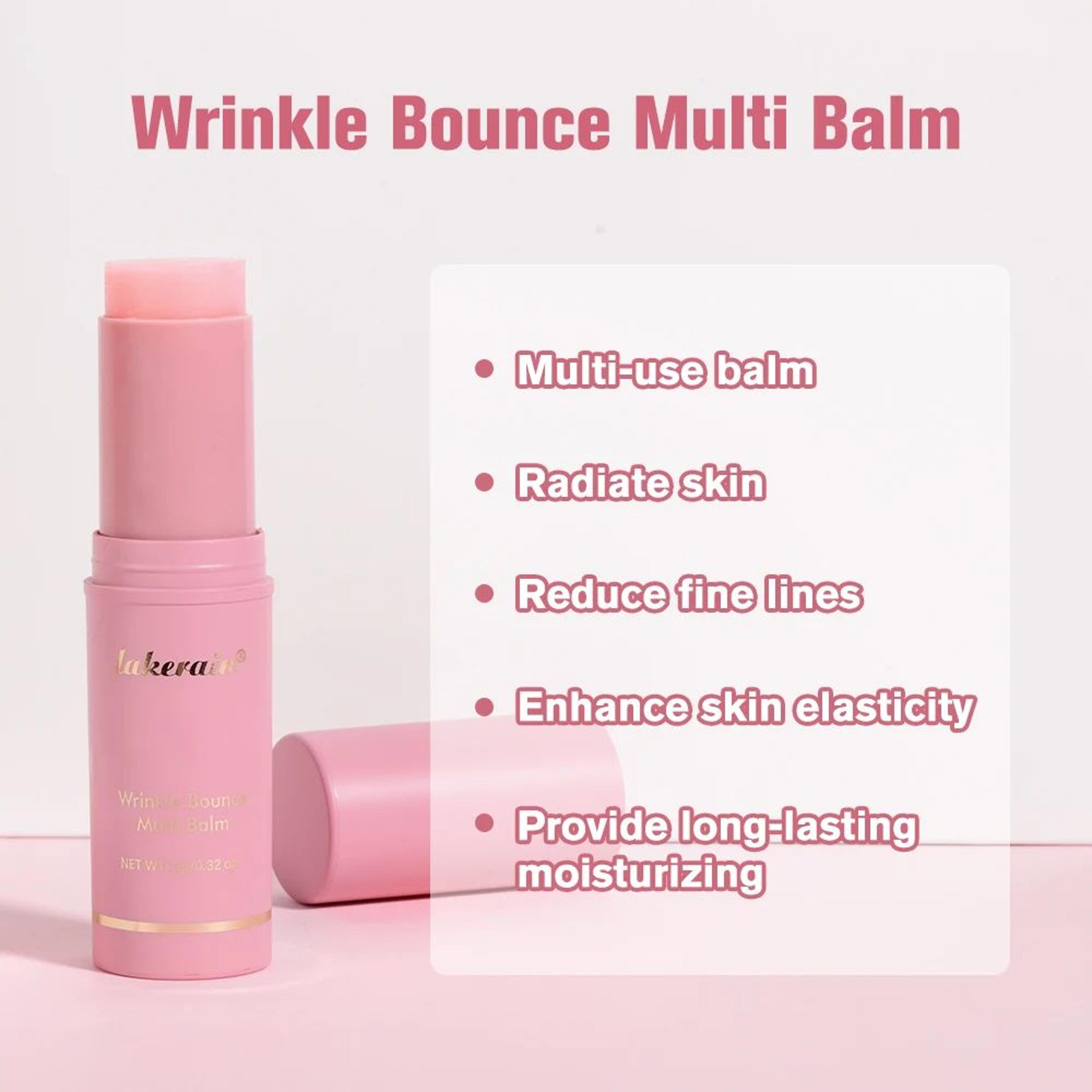 Collagen Wrinkle Bounce Multi Balm Korean Moisturizing Balm Stick For Face  Lip Care 3