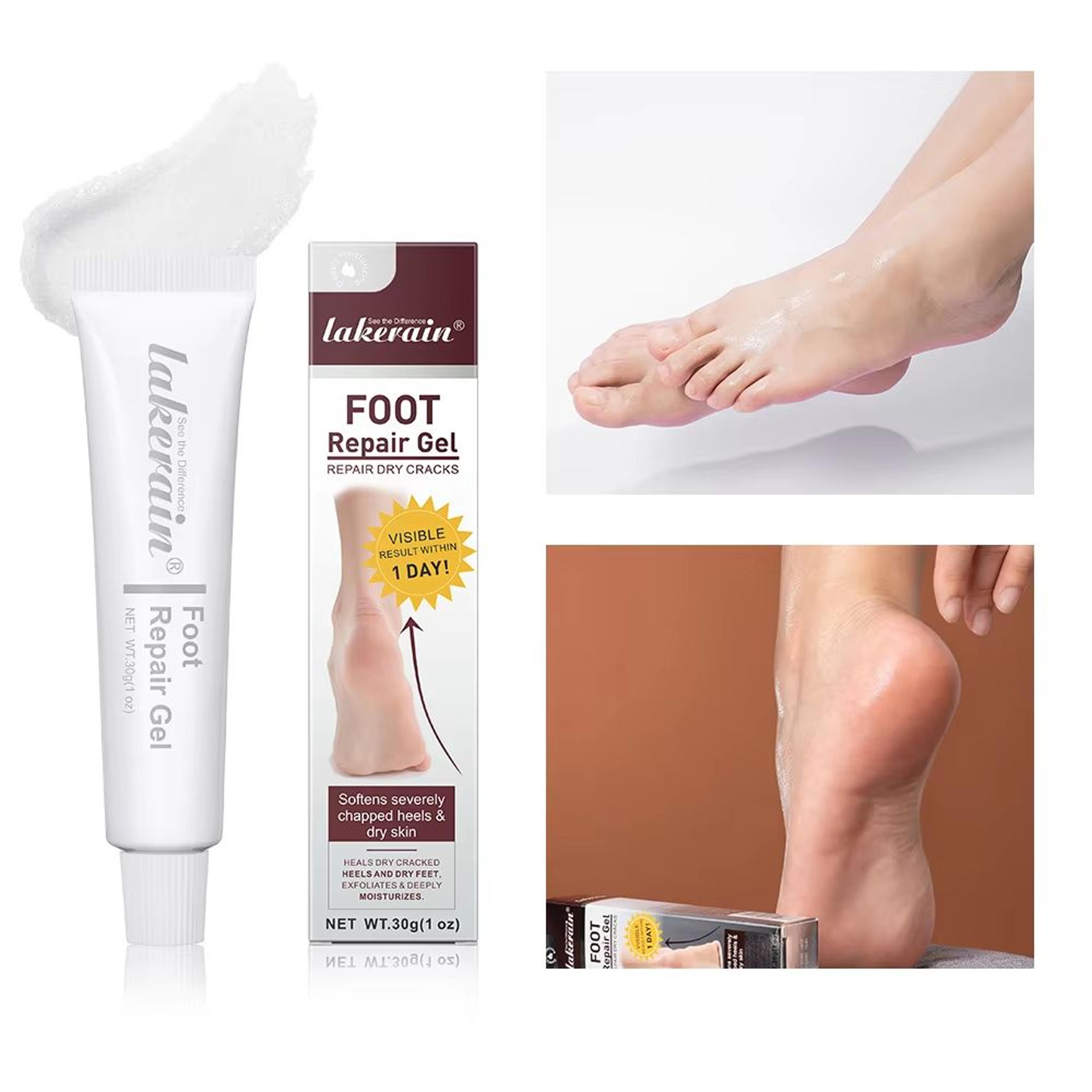 Intensive Foot Repair Gel Mask Cracked Heel Exfoliating Foot Cream For Hands  Feet 30g 6