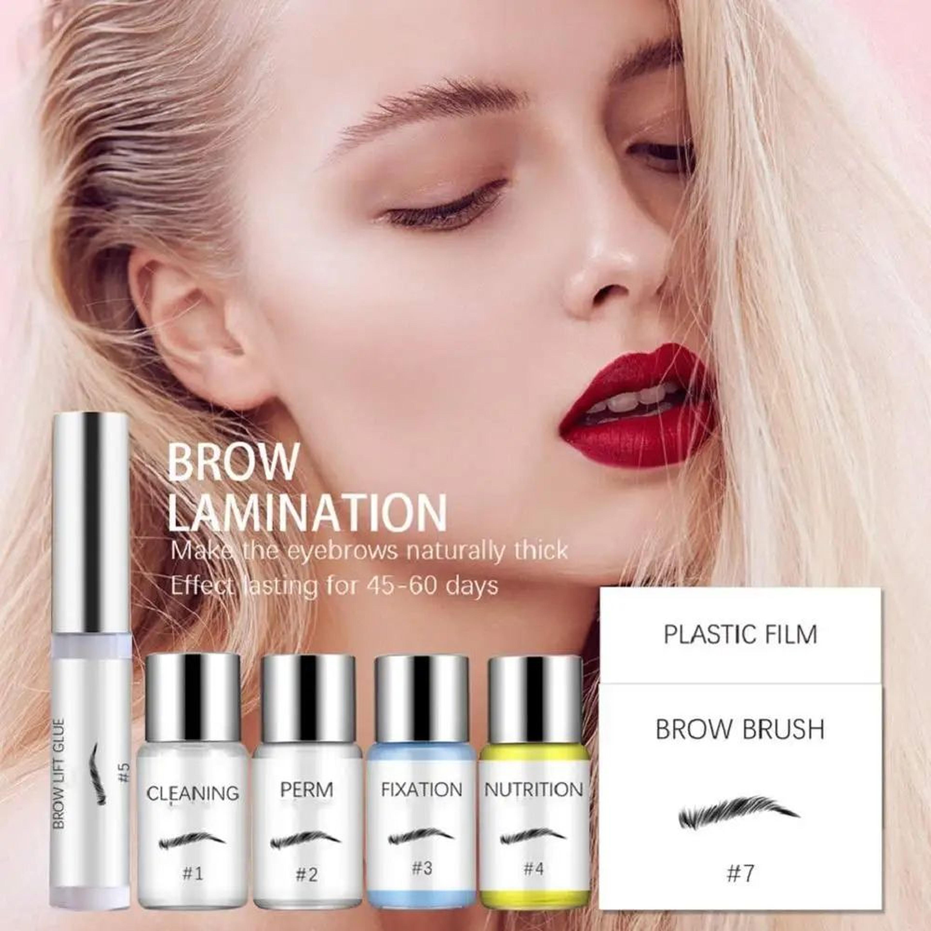 Semi Permanent Brow Lamination Kit Lash Lift Eyebrow Lift Kit For Brows  Lashes 1