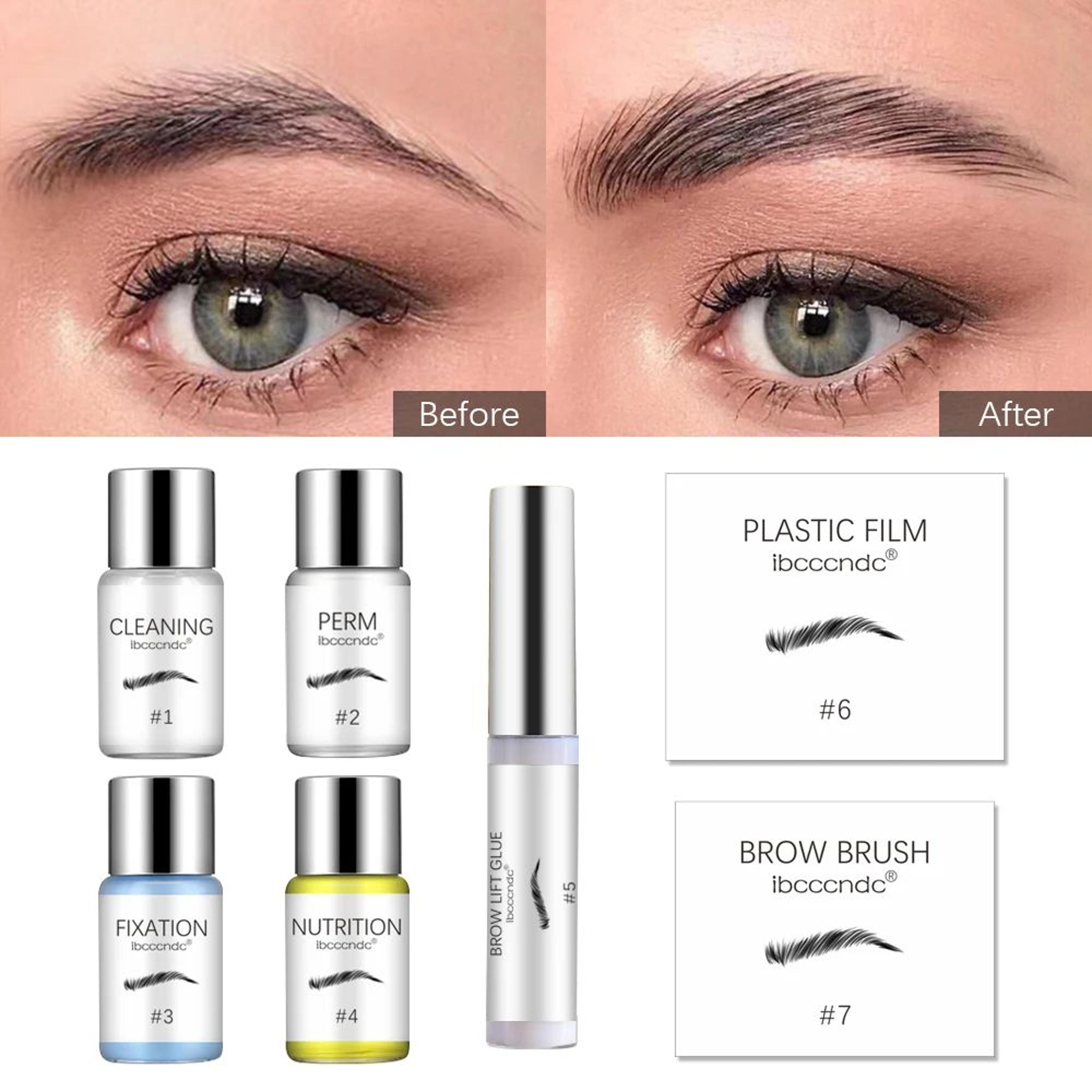Semi Permanent Brow Lamination Kit Lash Lift Eyebrow Lift Kit For Brows  Lashes 5