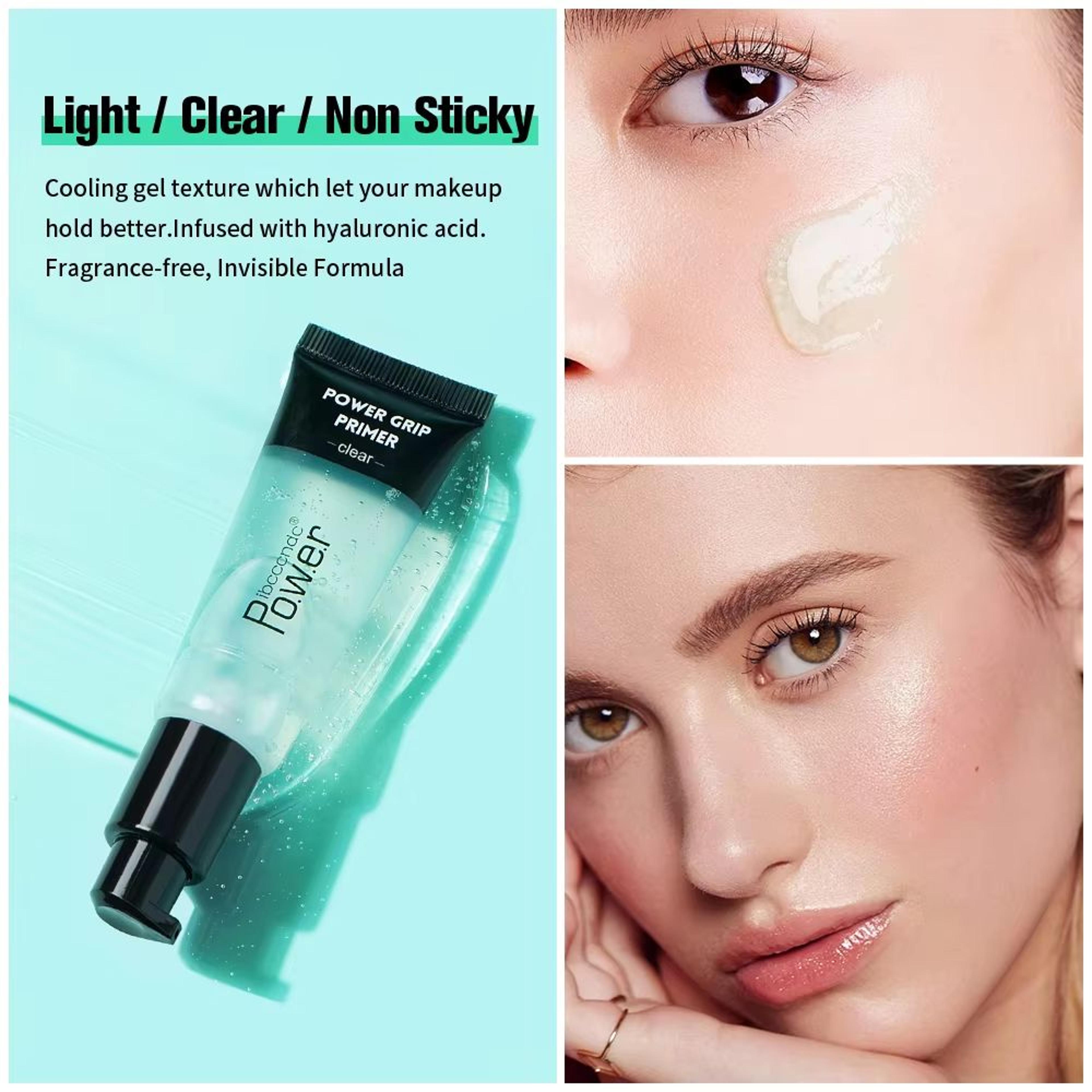 Power Grip Hydrating Face Primer Gel Based Makeup Gripping Primer For Smooth Skin 081 Fl Oz 5