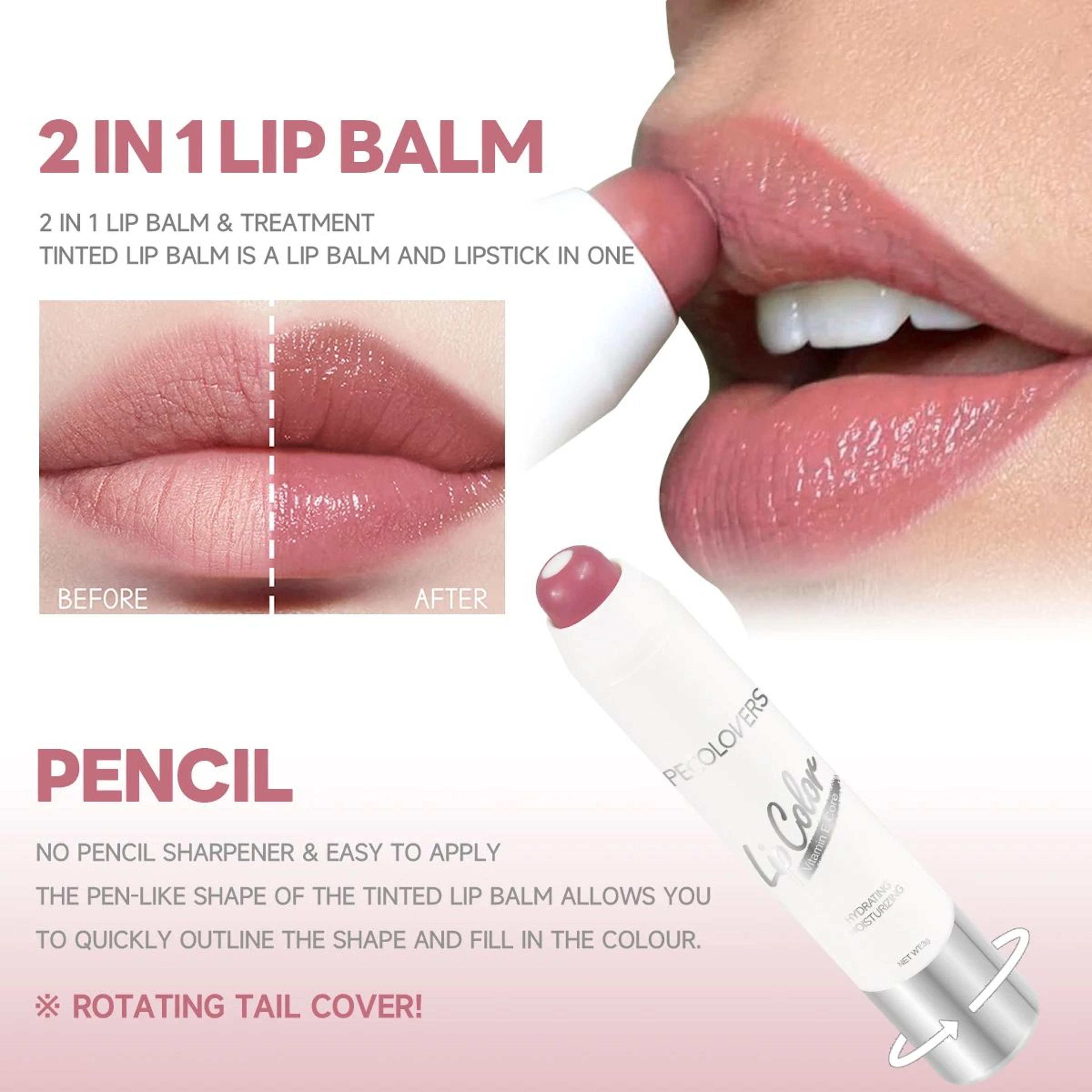 Moisturizing Rotating Lip Gloss Pen  Long Lasting Waterproof Gloss Lipstick 2