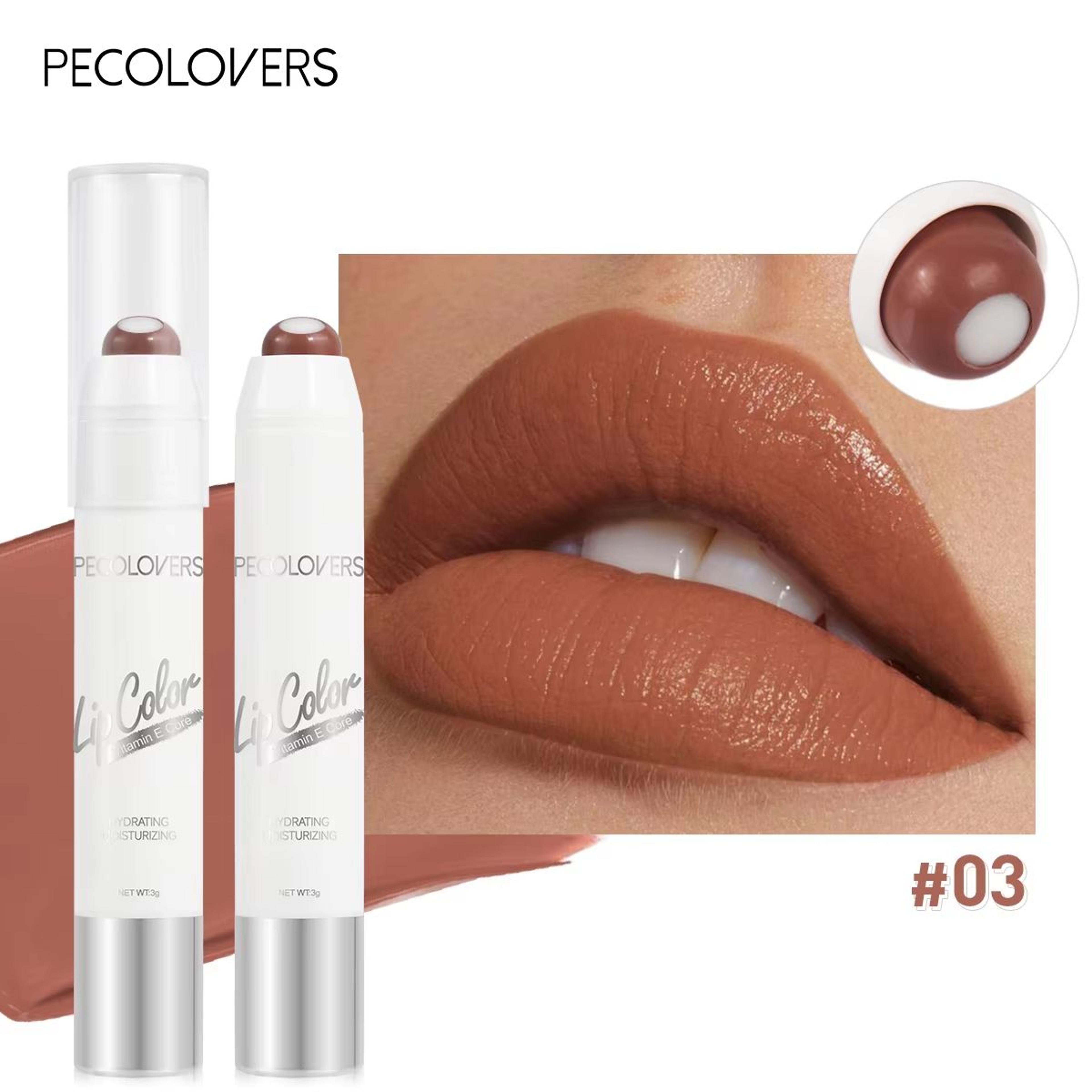Moisturizing Rotating Lip Gloss Pen  Long Lasting Waterproof Gloss Lipstick 8