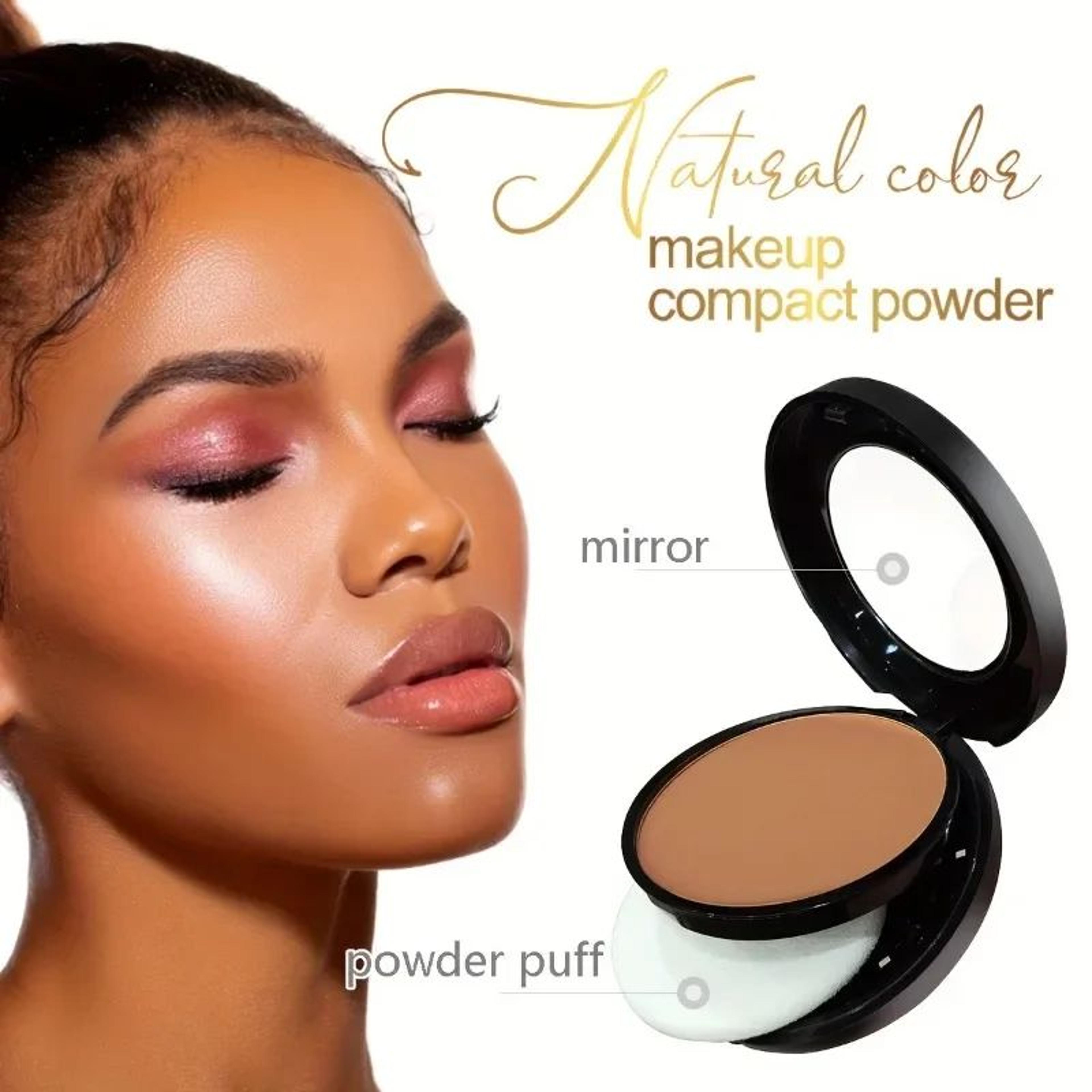 Sweat Resistant Matte Contour Powder Palette  Buildable Highlight  Shadow Makeup 1