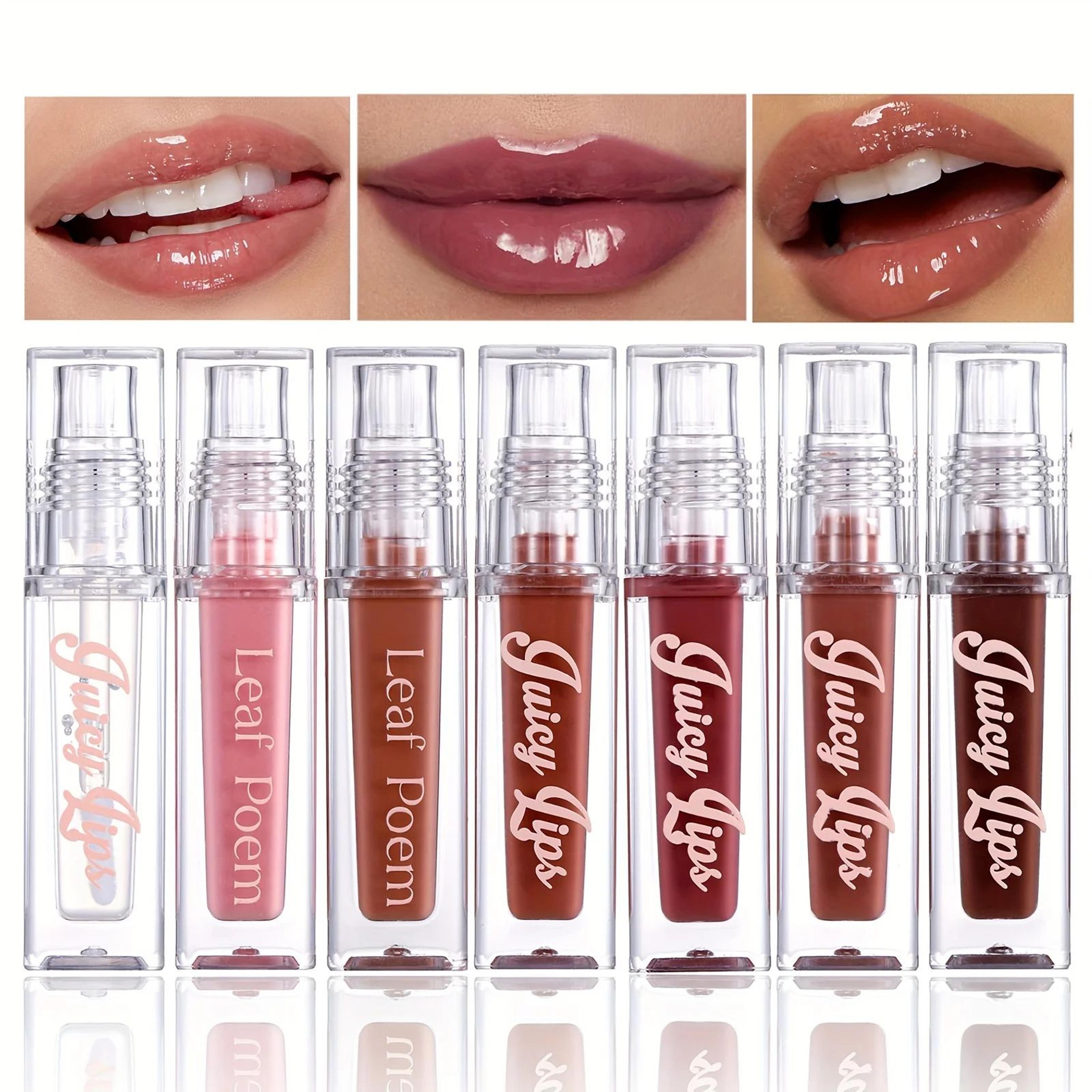 Hydrating Crystal Lip Oil  Plumping Tinted Gloss For Soft Shiny Lips 1