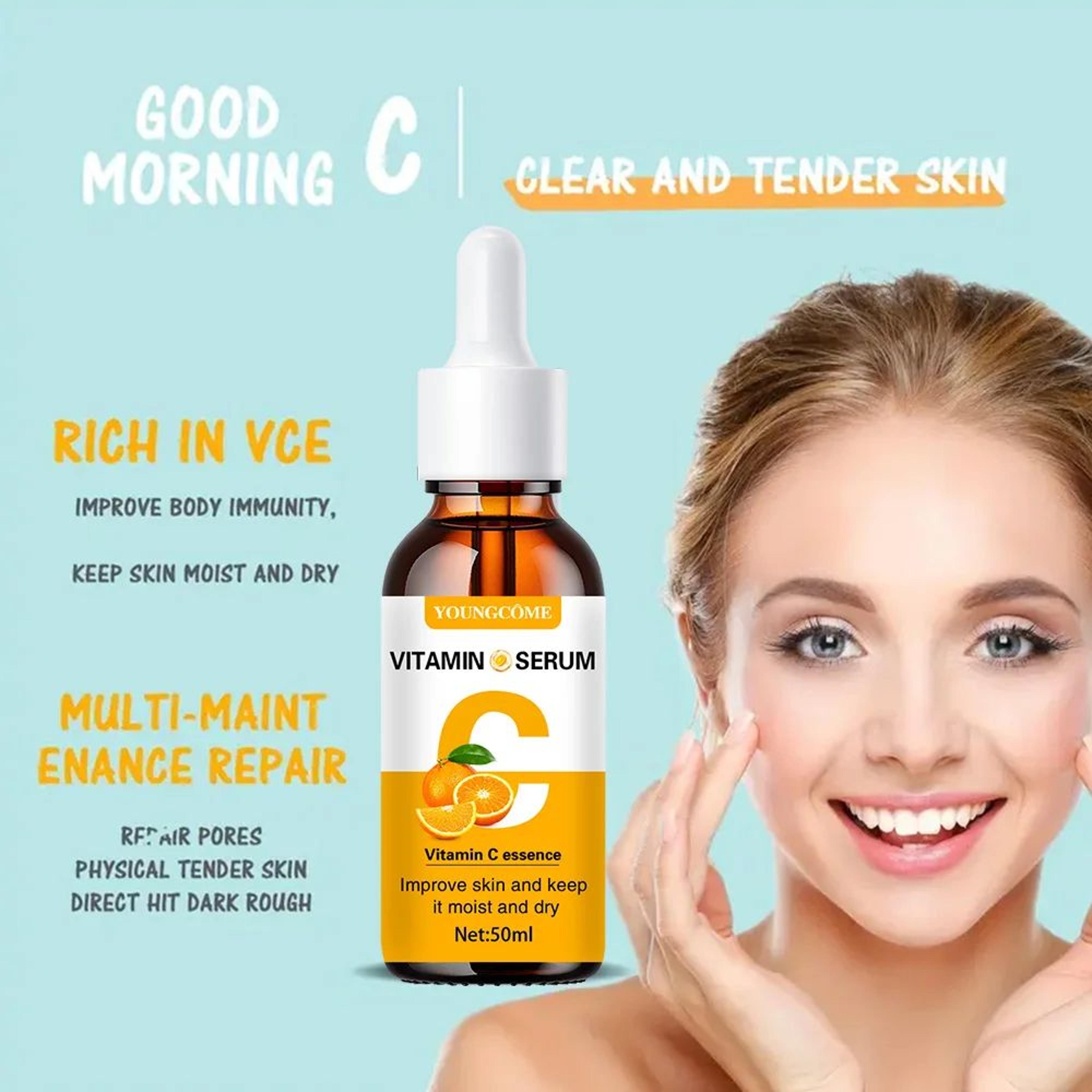 SADOER Vitamin C Retinol Serum Set Hydrating Anti Aging Face Serum For Fine Lines And Smooth Radian 3