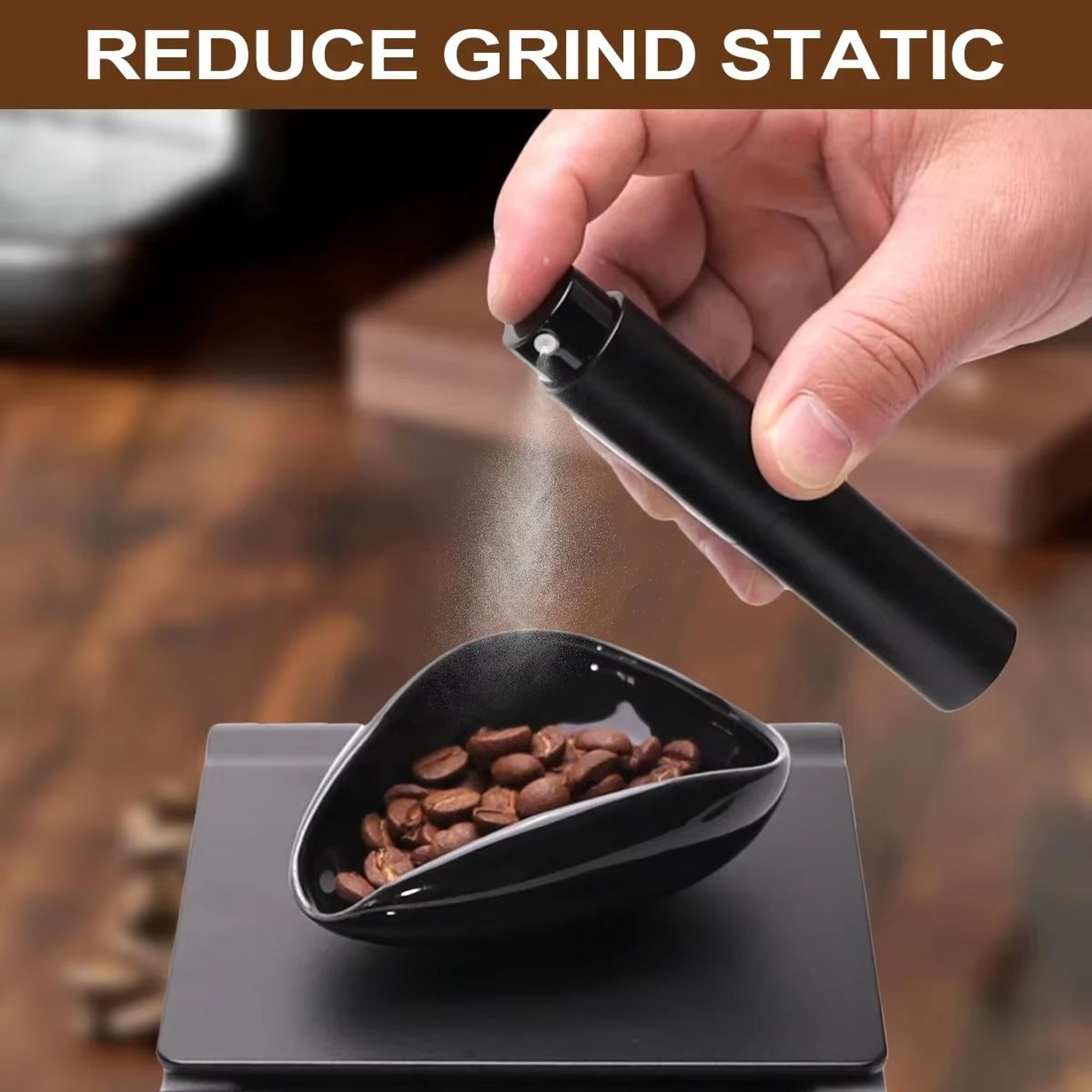 Ceramic Coffee Bean Dosing Cup Set With Spray Bottle Espresso Coffee Measuring Tray Barista Accesso 1