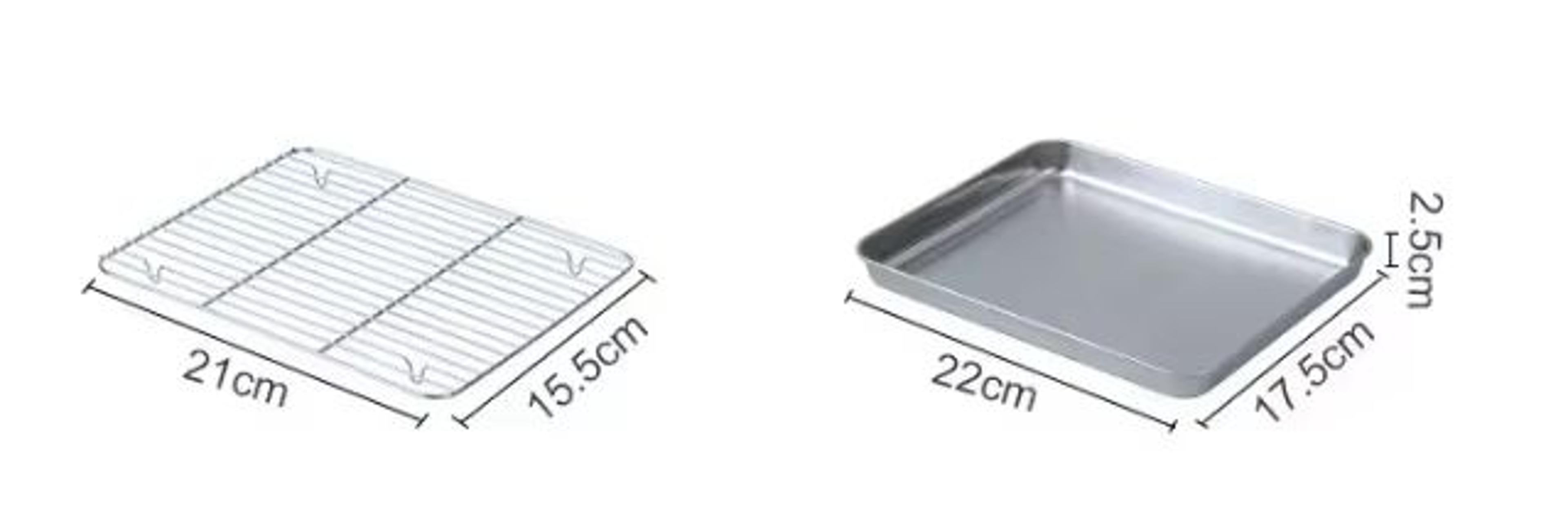 Stainless Steel Baking Pan With Removable Wire Rack For Baking And Roasting 5