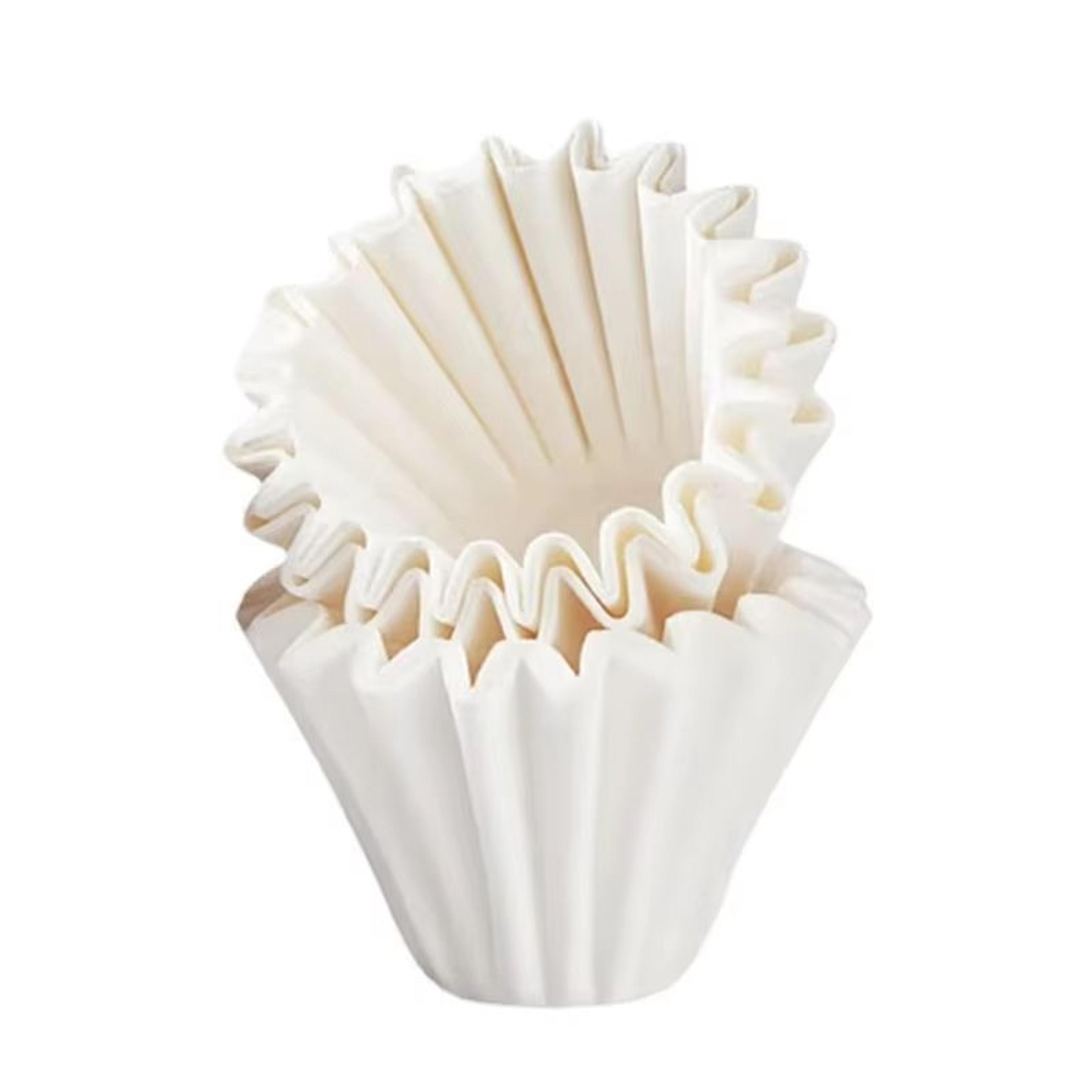 50PCS Kraft Paper Pour Over Coffee Filter Cups For Hand Brew Drip 5