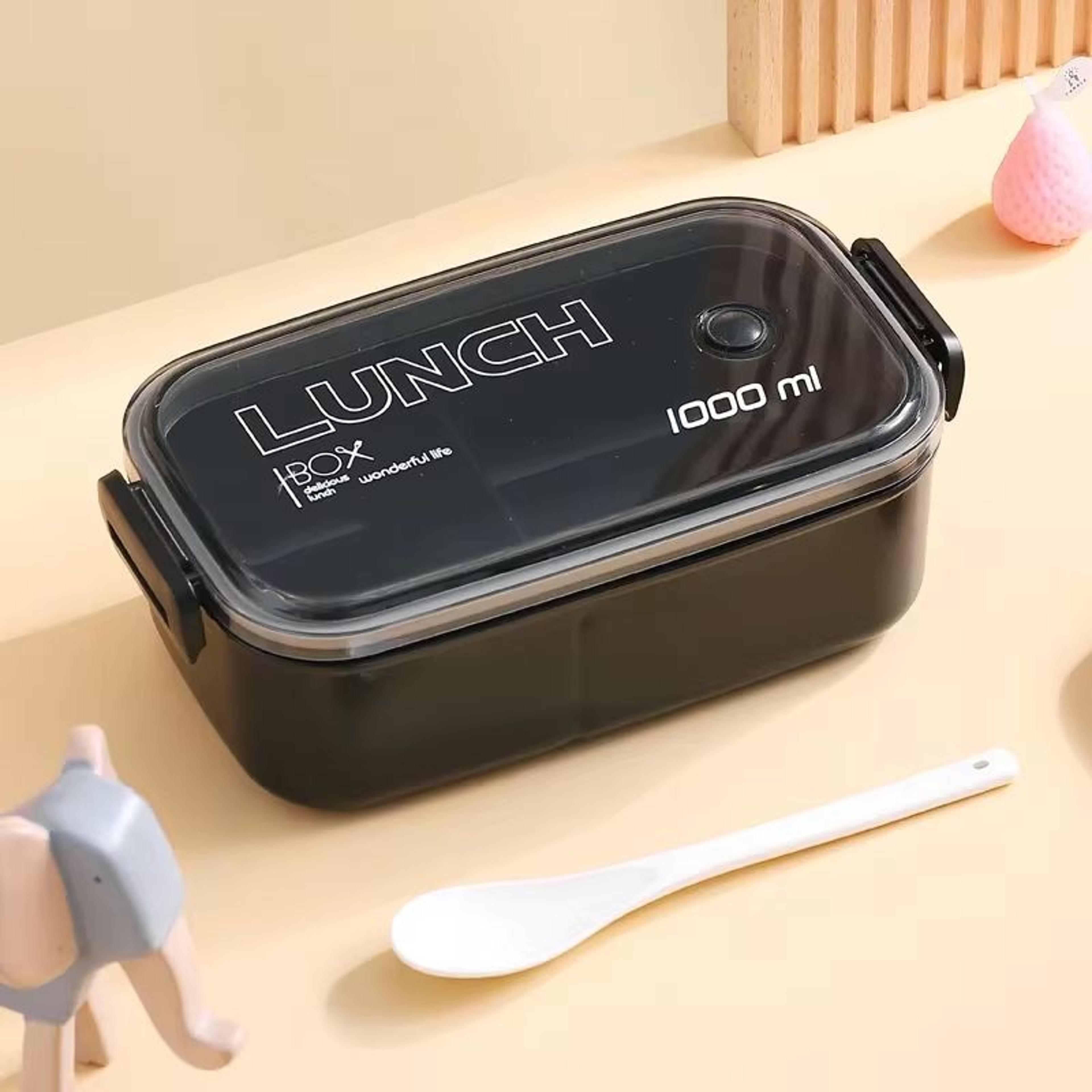Portable Microwave Safe Plastic Lunch Box Sealed Food  Fruit Storage Container 9