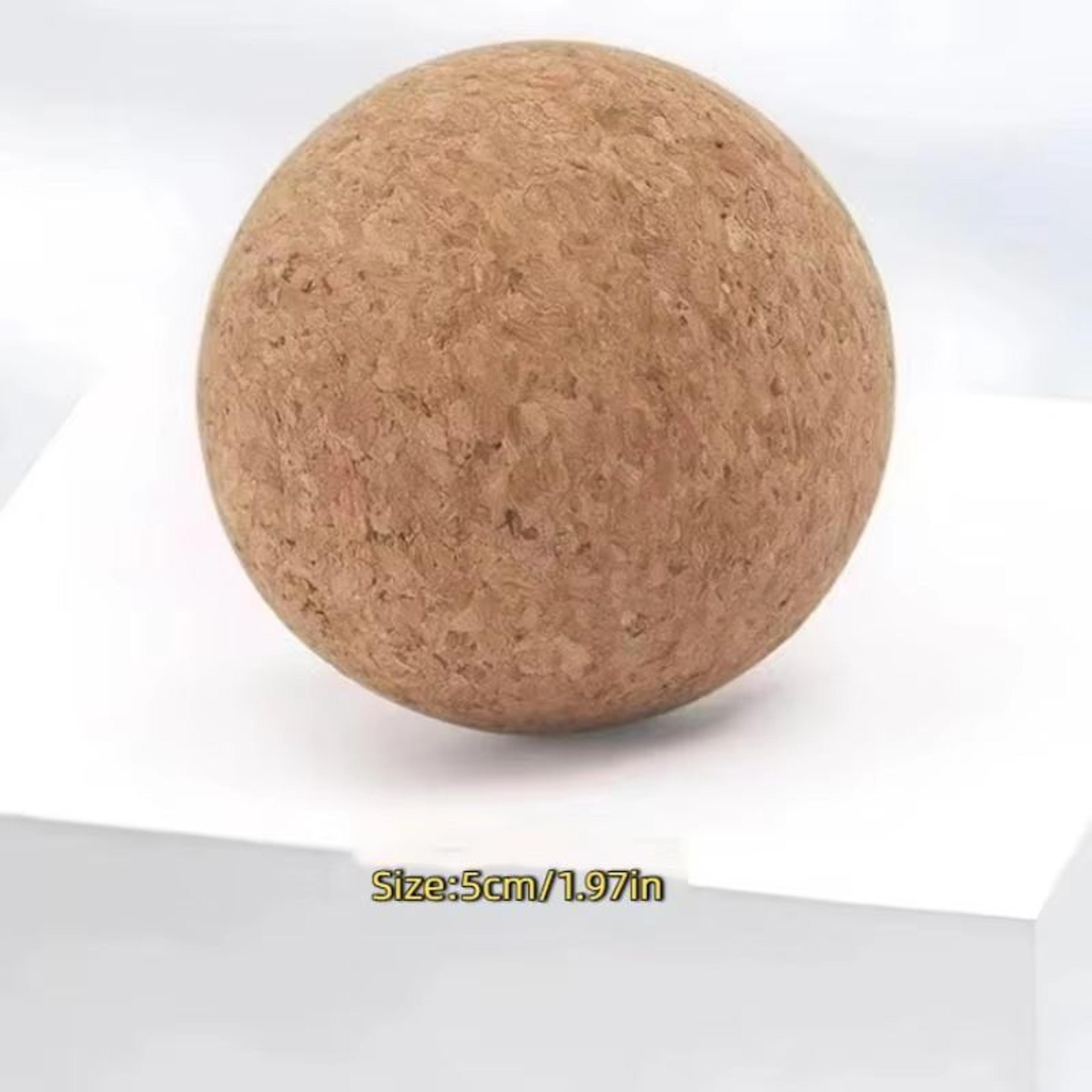 Natural Cork Massage Ball For Trigger Point Therapy Deep Tissue Myofascial Release Ball For Yoga Ba 7