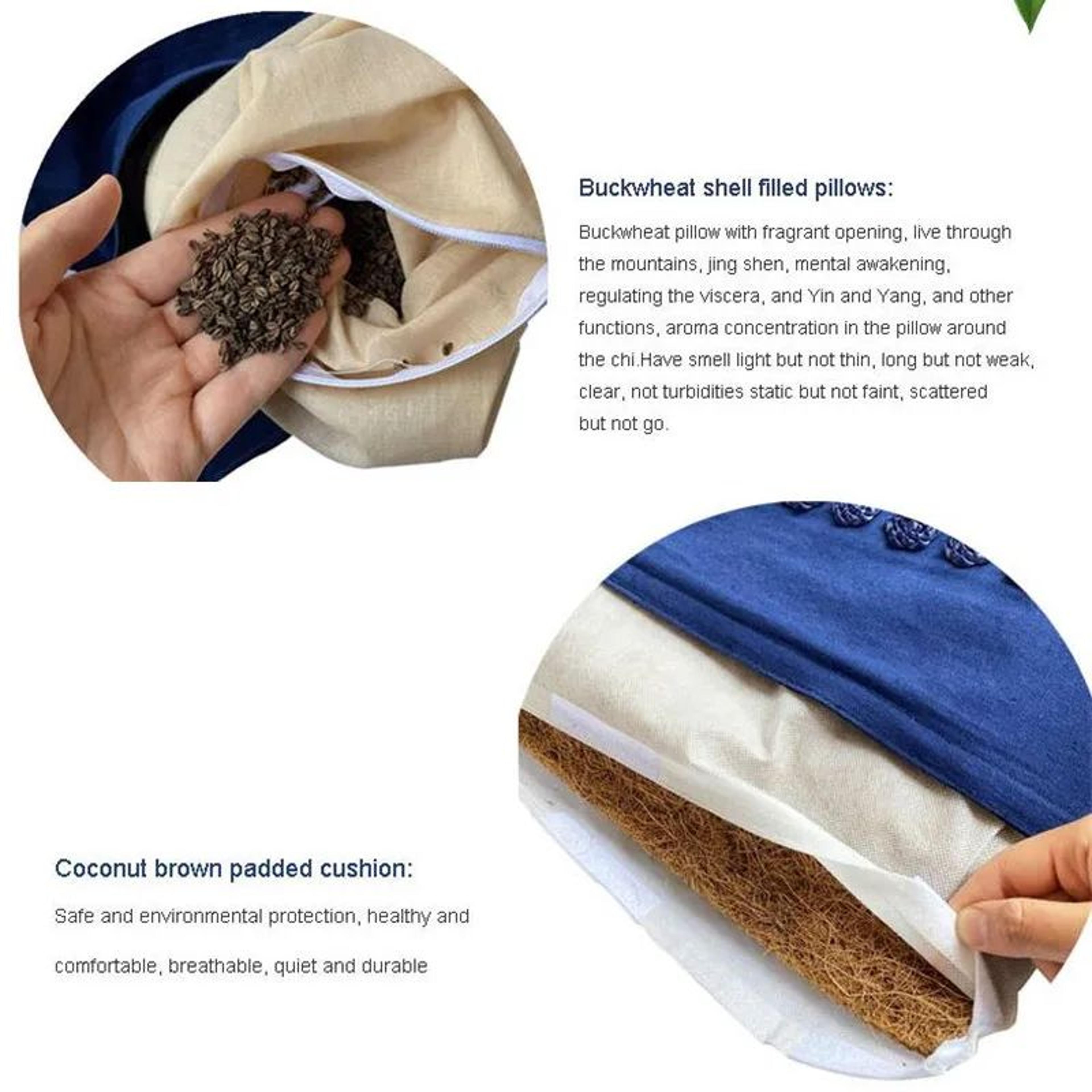 Natural Linen Acupressure Mat With Pillow  Lotus Spike Acupressure Yoga Mat For Relaxation Muscle R 2