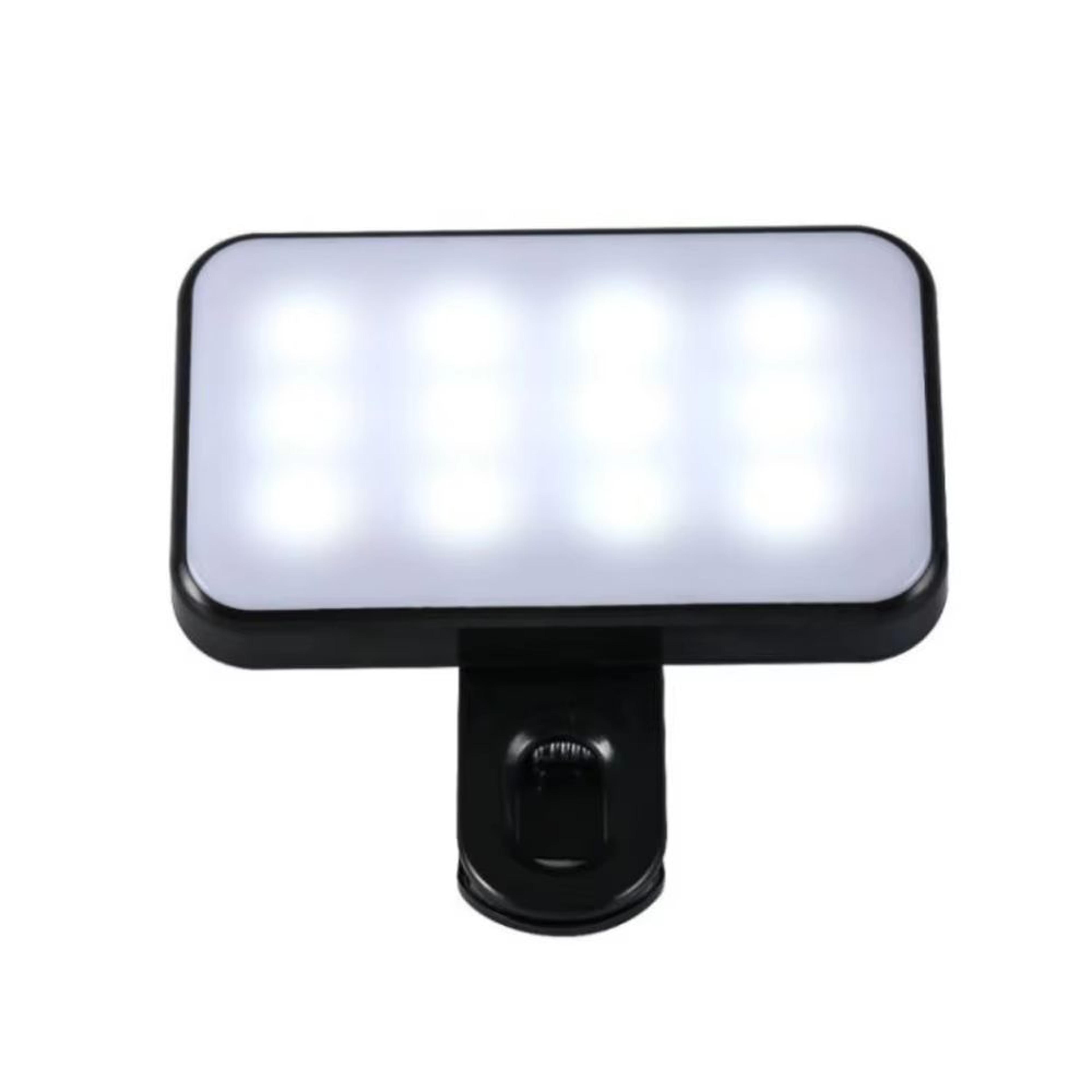 Portable Selfie Fill Light Clip On Rechargeable LED Ring Light For Phone And Laptop 6