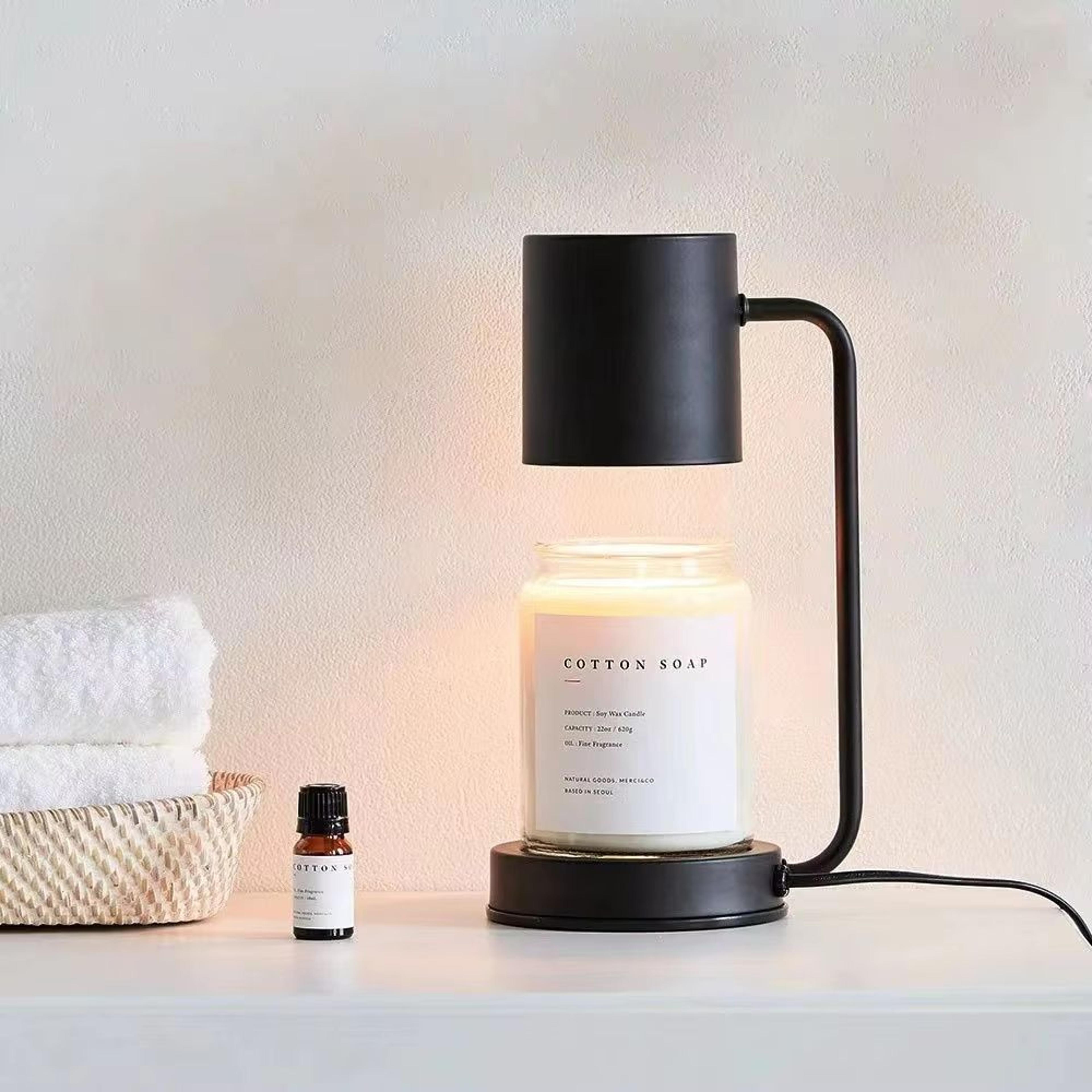 Modern Korean Candle Warmer Lamp Dimmable Electric Wax Melt Lamp With Candle Tray 7