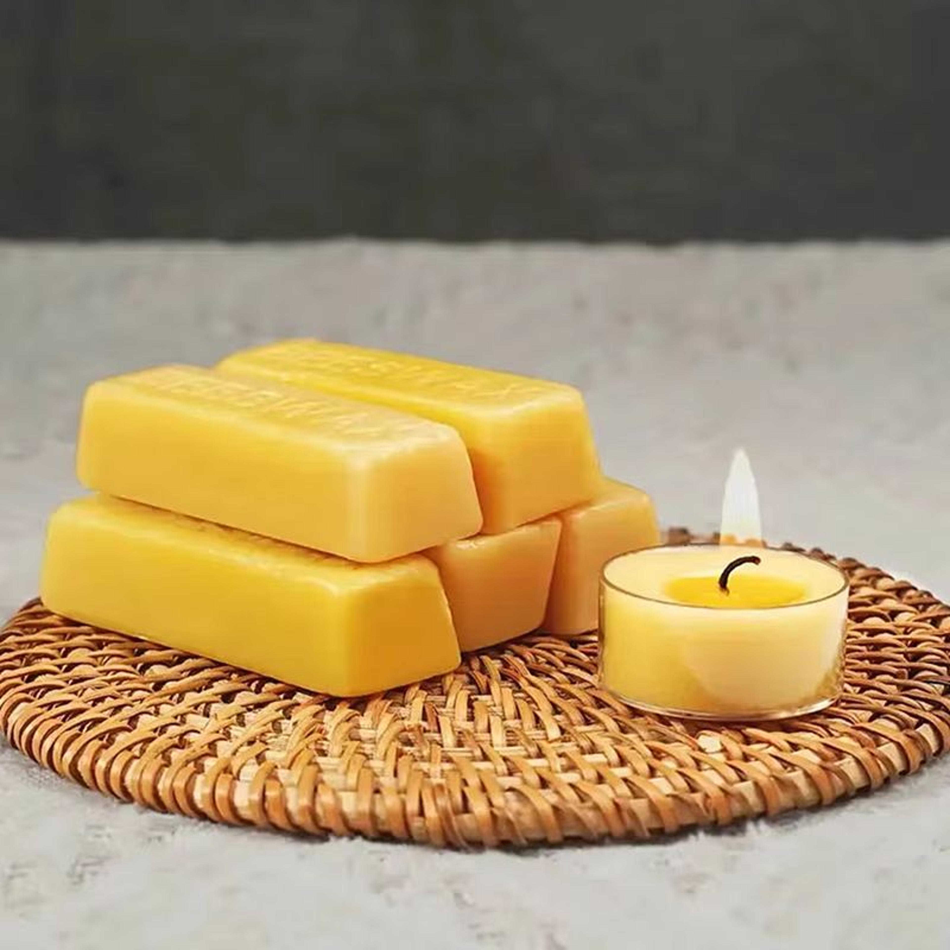 Pure Beeswax Blocks For Candle Making Natural DIY Craft Wax For Candles  Skincare Projects 1