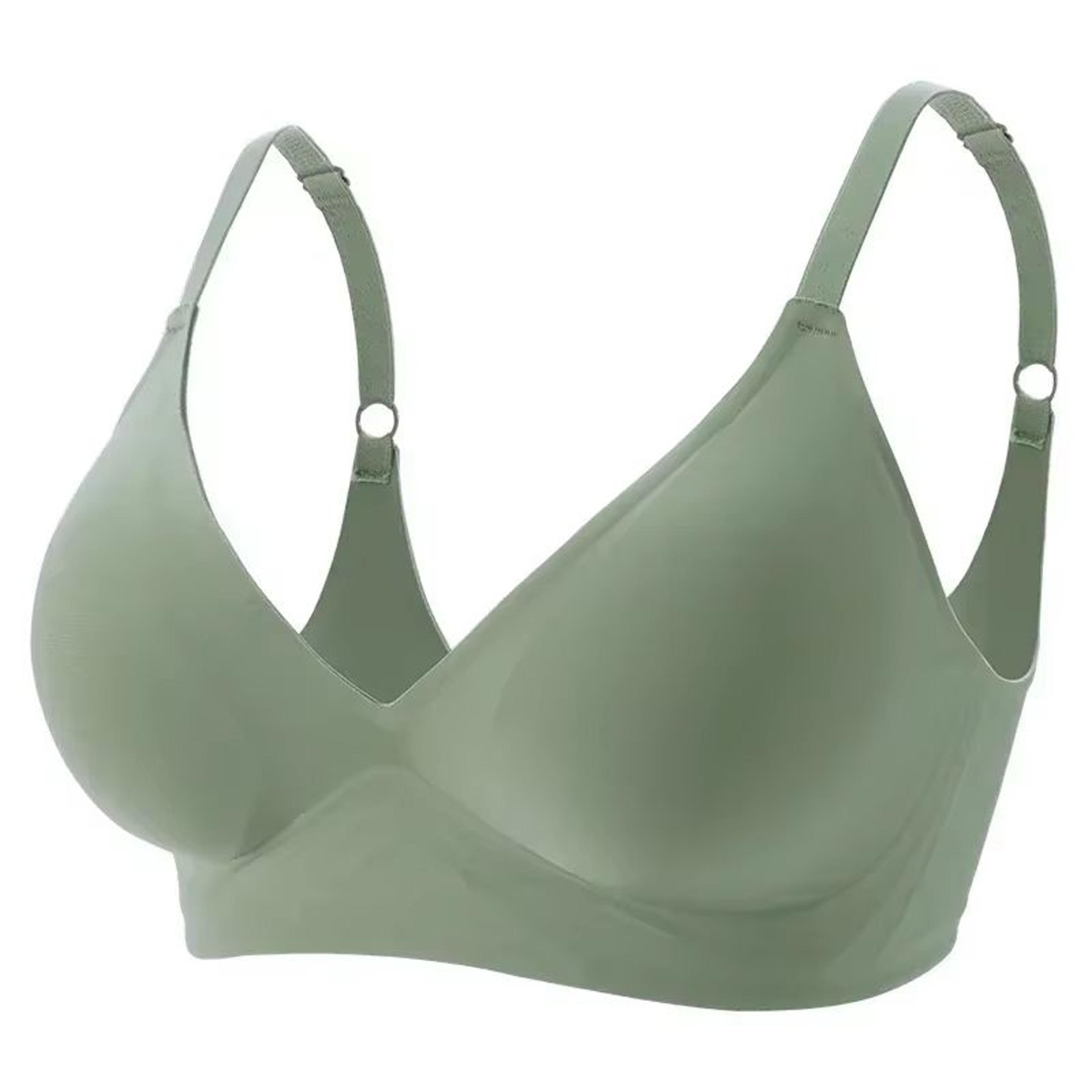 Seamless Wireless Sleep Bra With Removable Pads Soft Latex Jelly Bra Comfortable Seamless Bralette 6