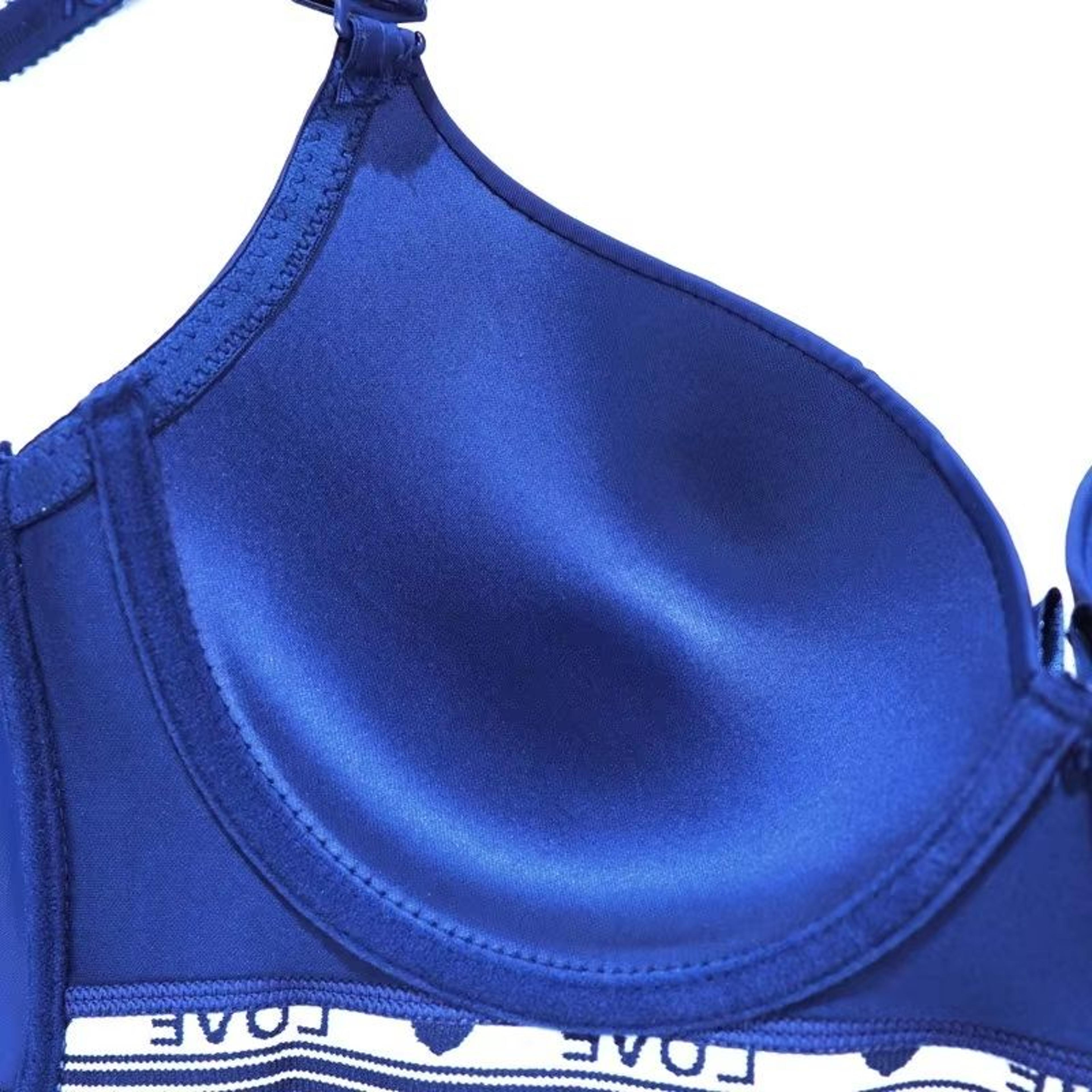 BEAUWEAR Seamless Push Up Bra With Four Row Hook Steel Support Sports Leisure Bra C Cup Comfort Sup 5