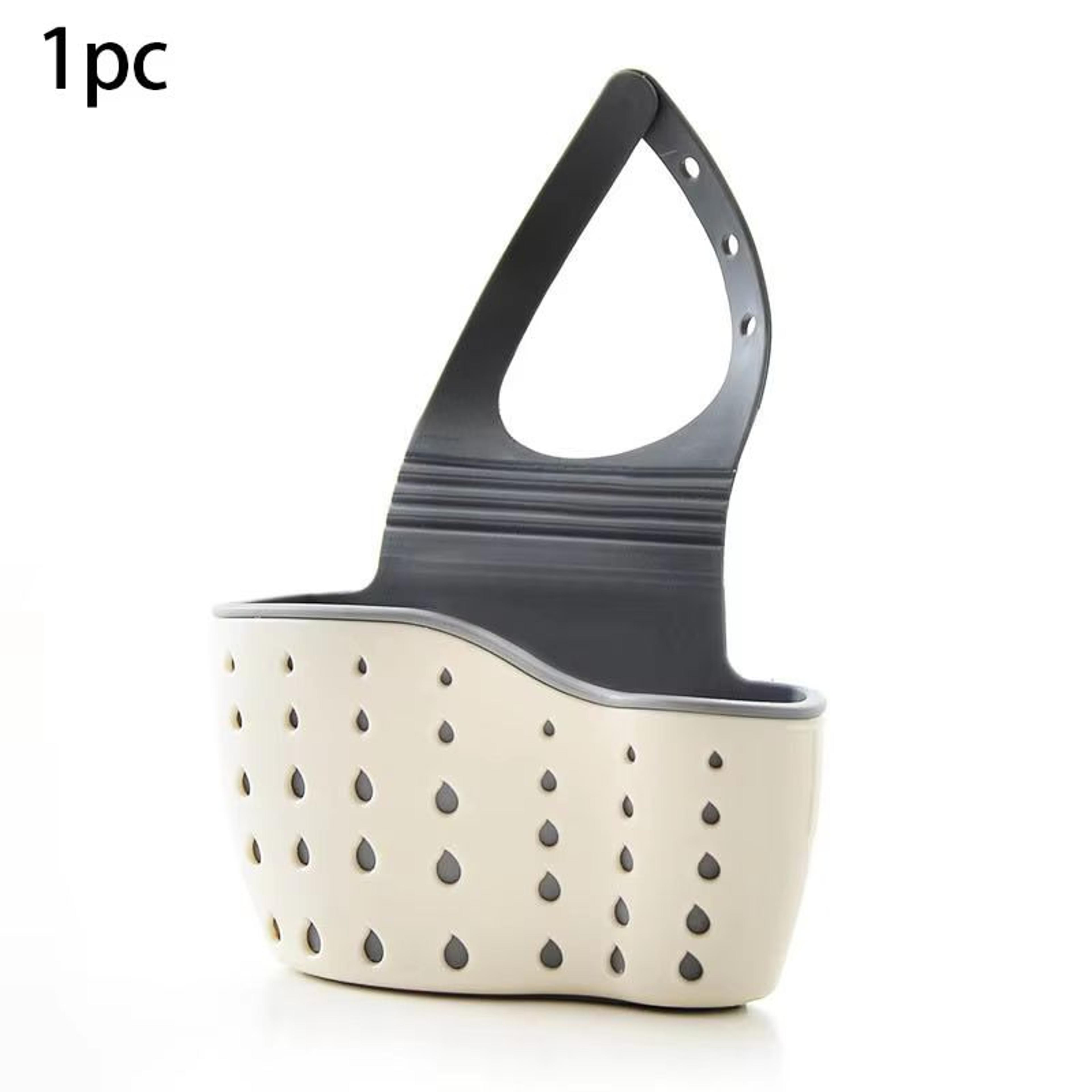 Adjustable Sink Hanging Basket Faucet Mounted Sponge Holder Draining Organizer For Kitchen  Bathroo 6