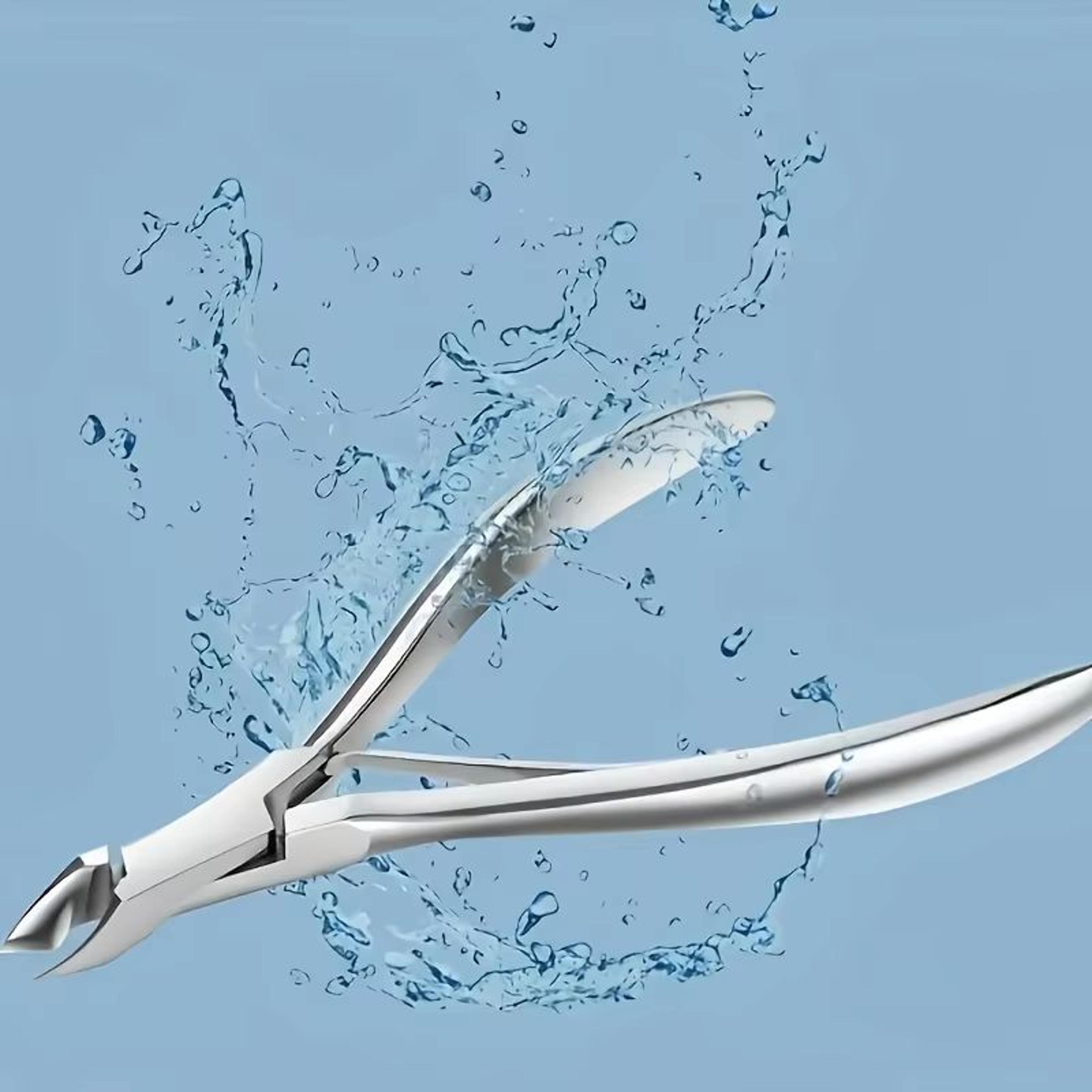 Stainless Steel Ingrown Toenail Clippers Precision Thick Nail Cutter For Manicure  Pedicure 4