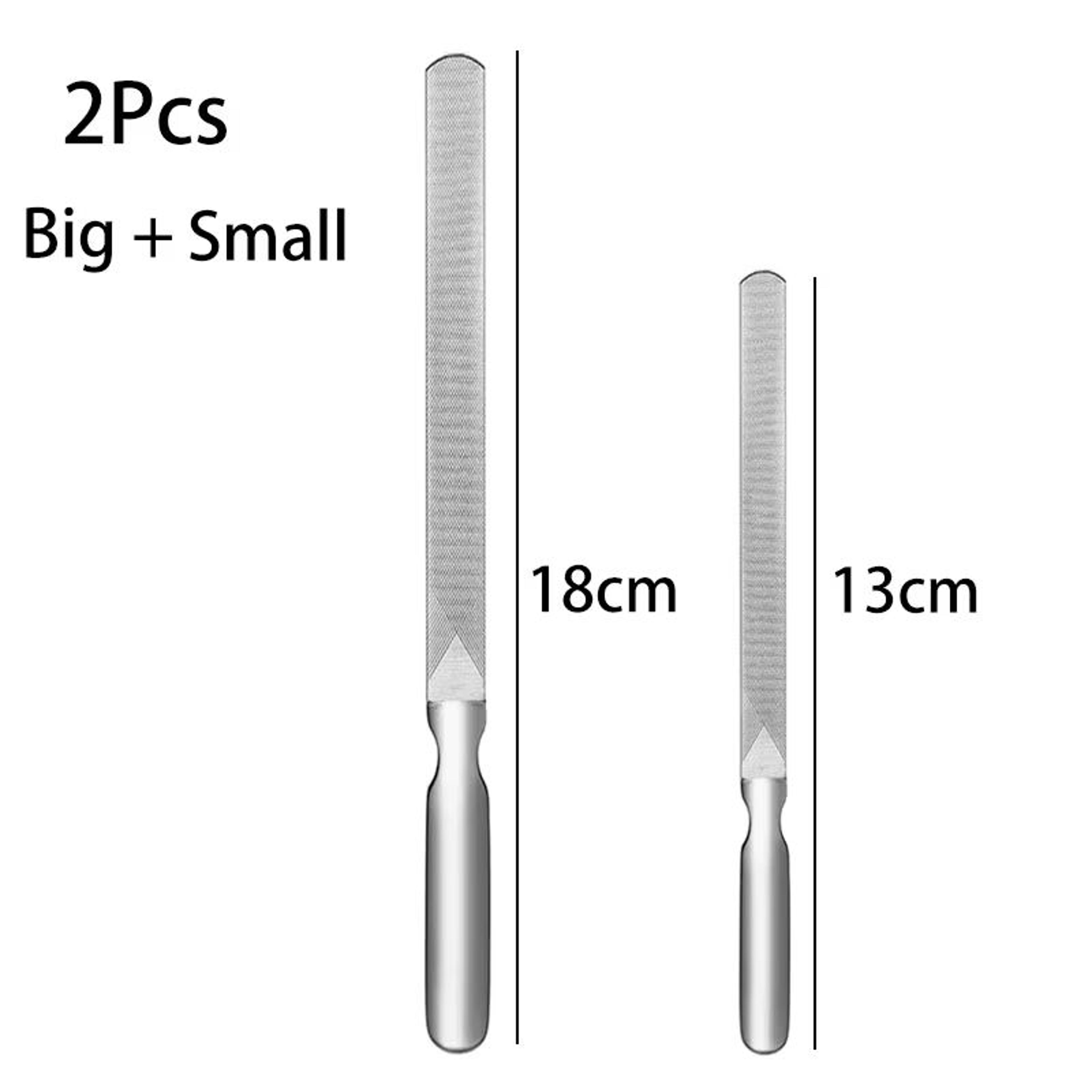 Professional Stainless Steel Nail File Polishing Metal Nail File For Manicure  Pedicure 8