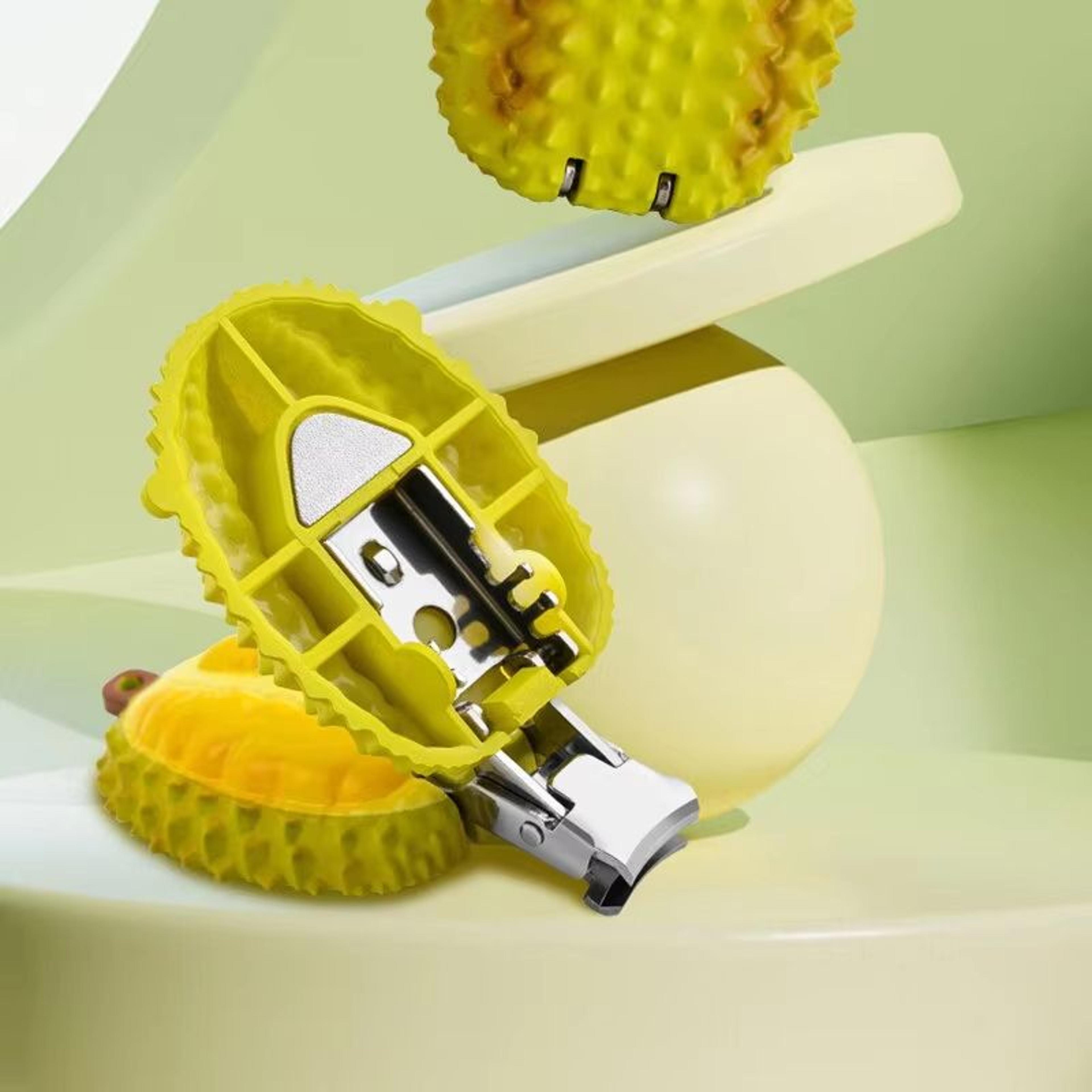 Strawberry Folding Nail Clipper Keychain Portable Stainless Steel Nail Cutter Manicure Tool 1