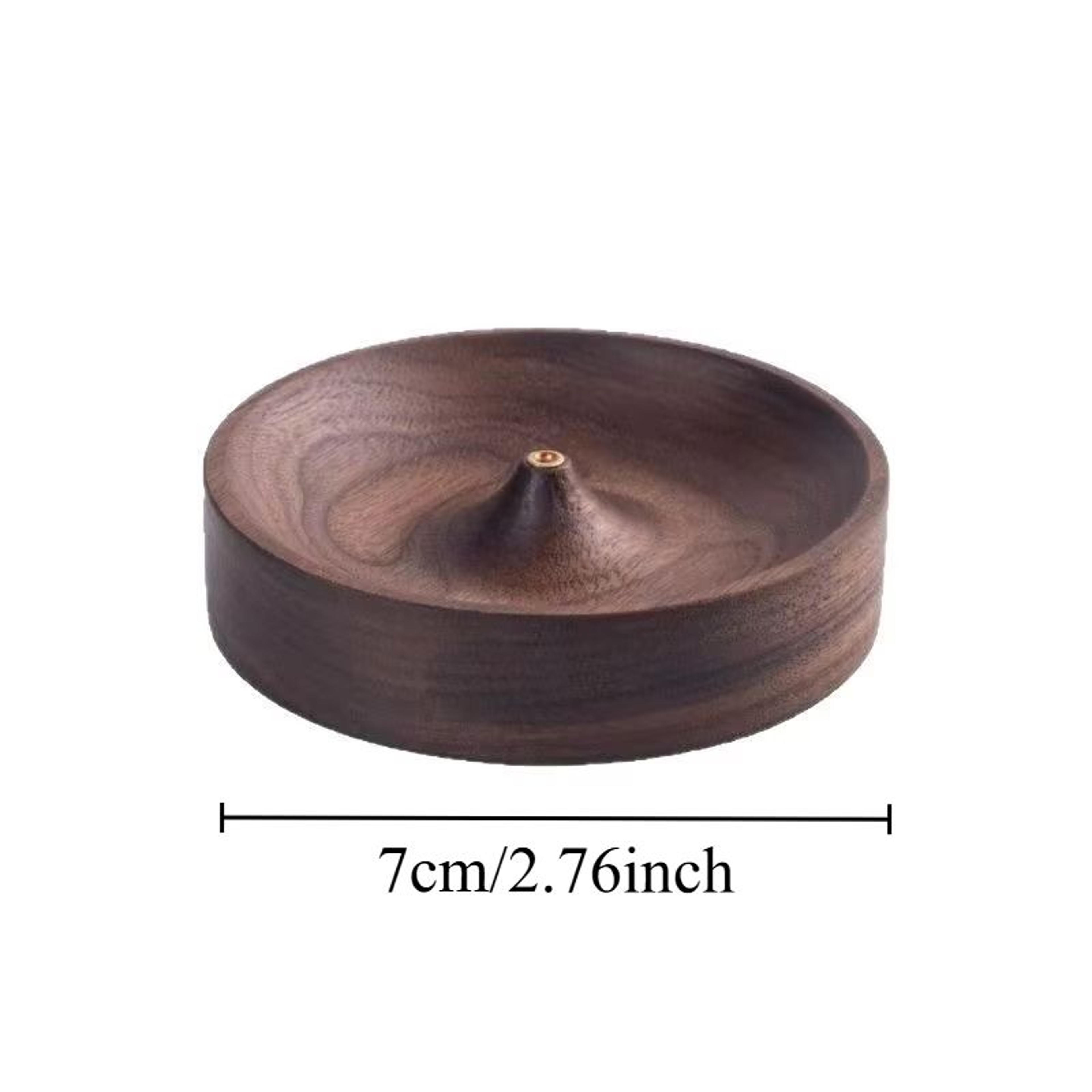Handcrafted Solid Wood Incense Burner Tray For Tea Ceremony  Meditation 4