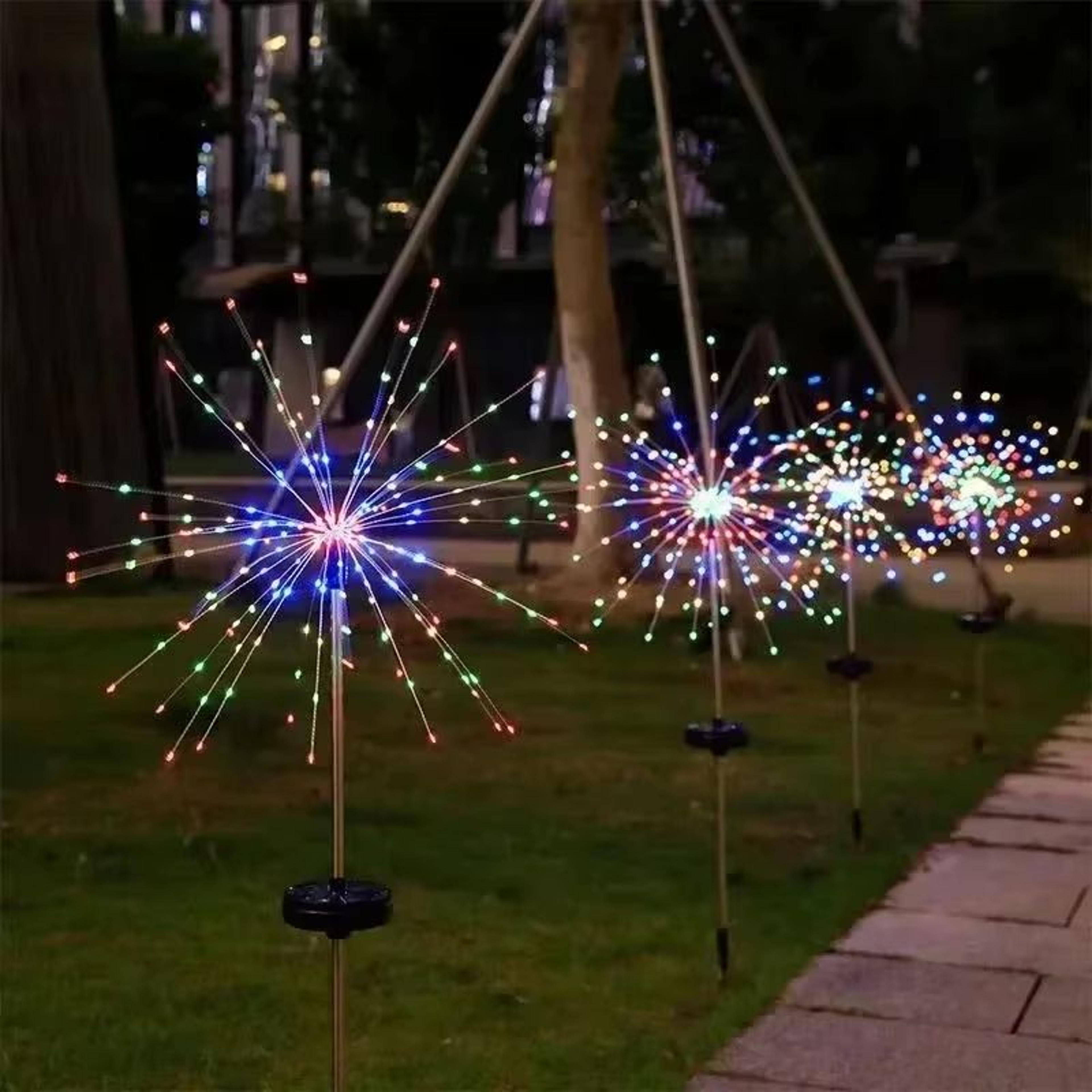 Solar Powered LED String Lights Outdoor Waterproof Garden Decor 4