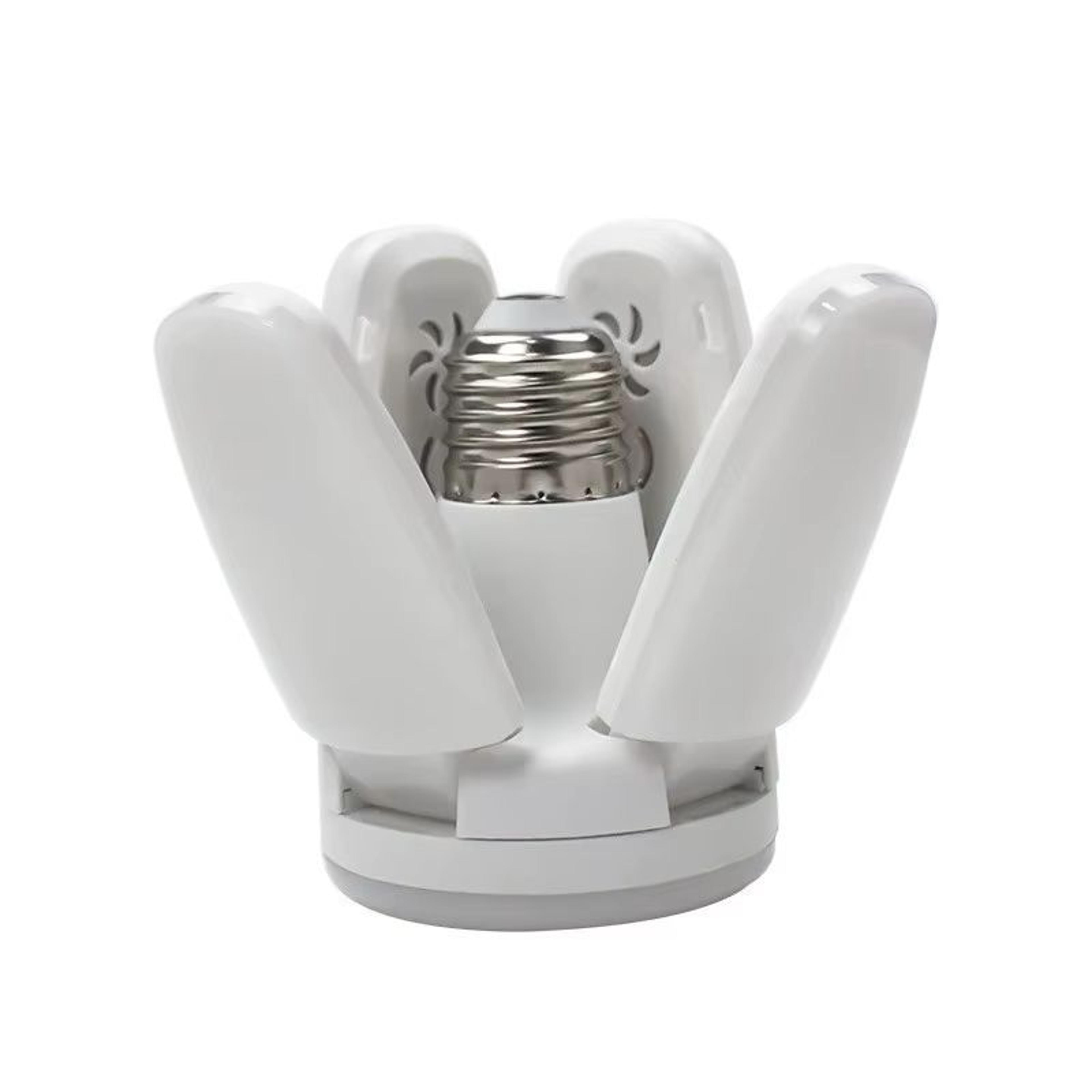 Four Leaf Folding LED Garage Ceiling Light Bulb 5